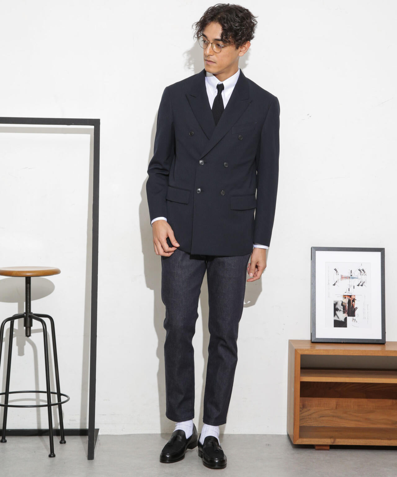 LB.03/「ESSENTIAL LINE」ノンフェイドスキニースラックス