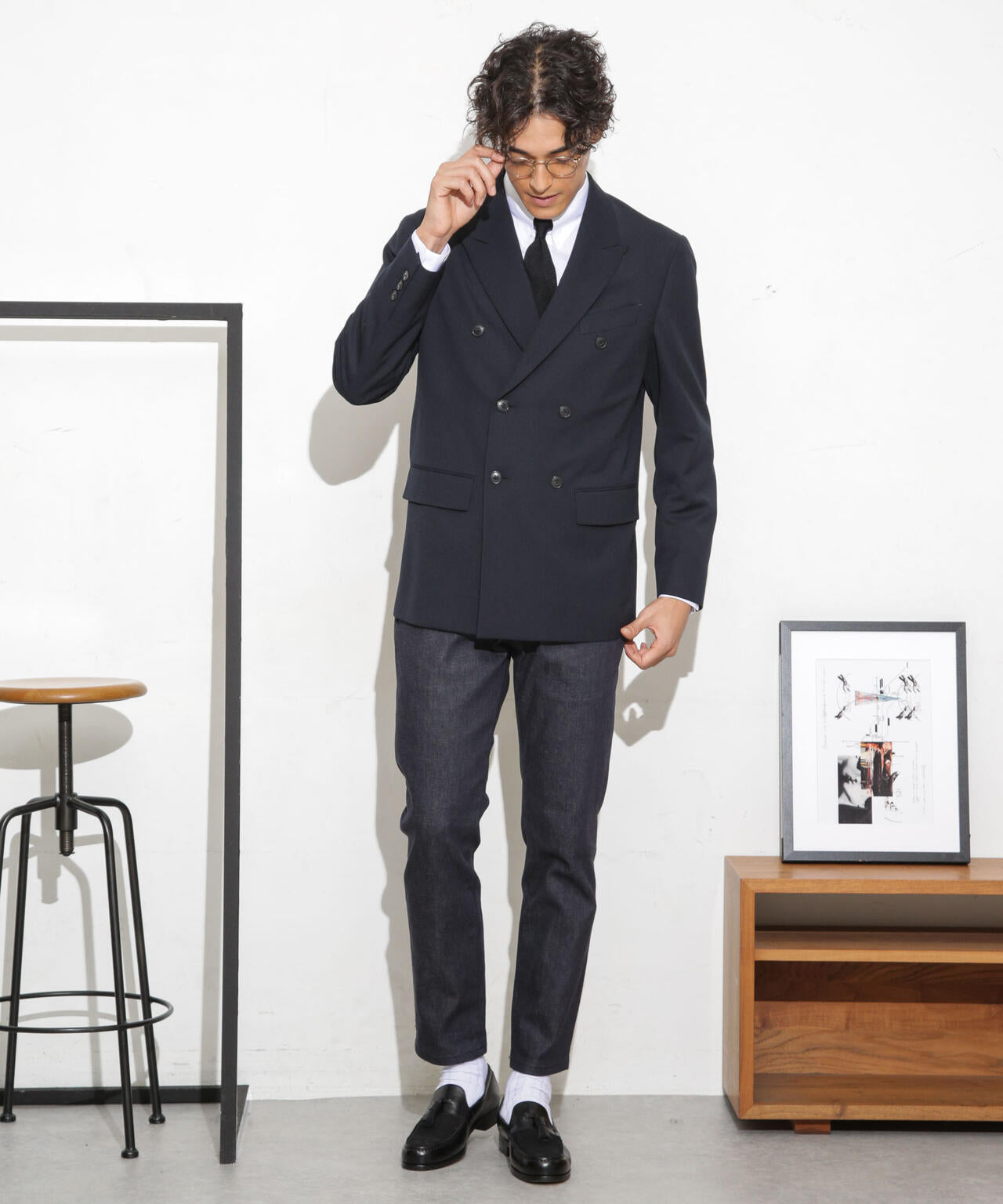 LB.03/「ESSENTIAL LINE」ノンフェイドスキニースラックス