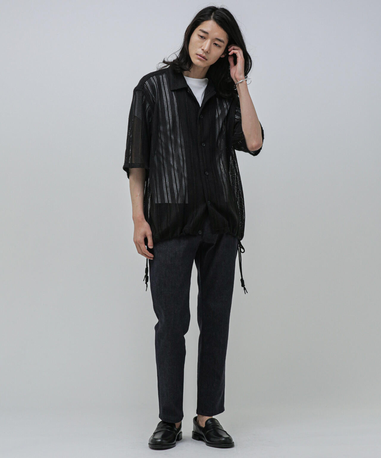 LB.03/「ESSENTIAL LINE」ノンフェイドスキニースラックス