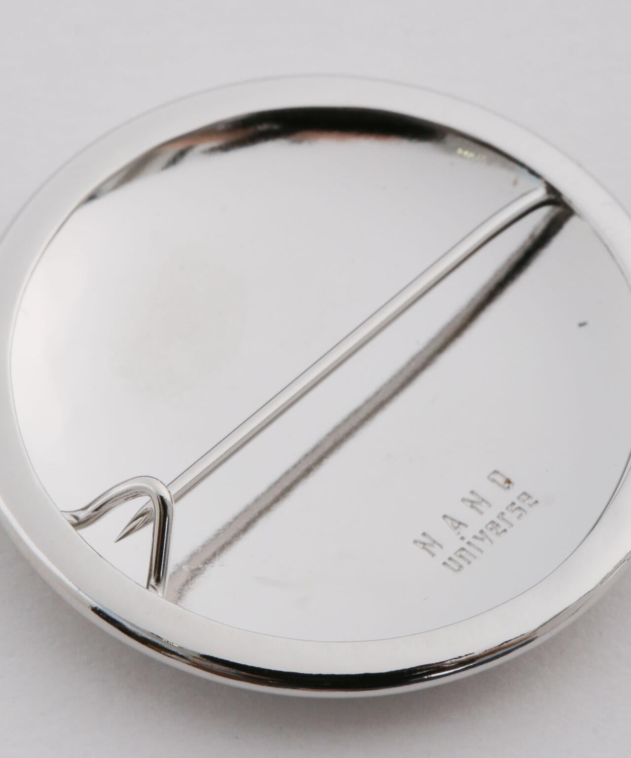 LB.03/「NU jewelry」イニシャルNUJシルバーバッジ