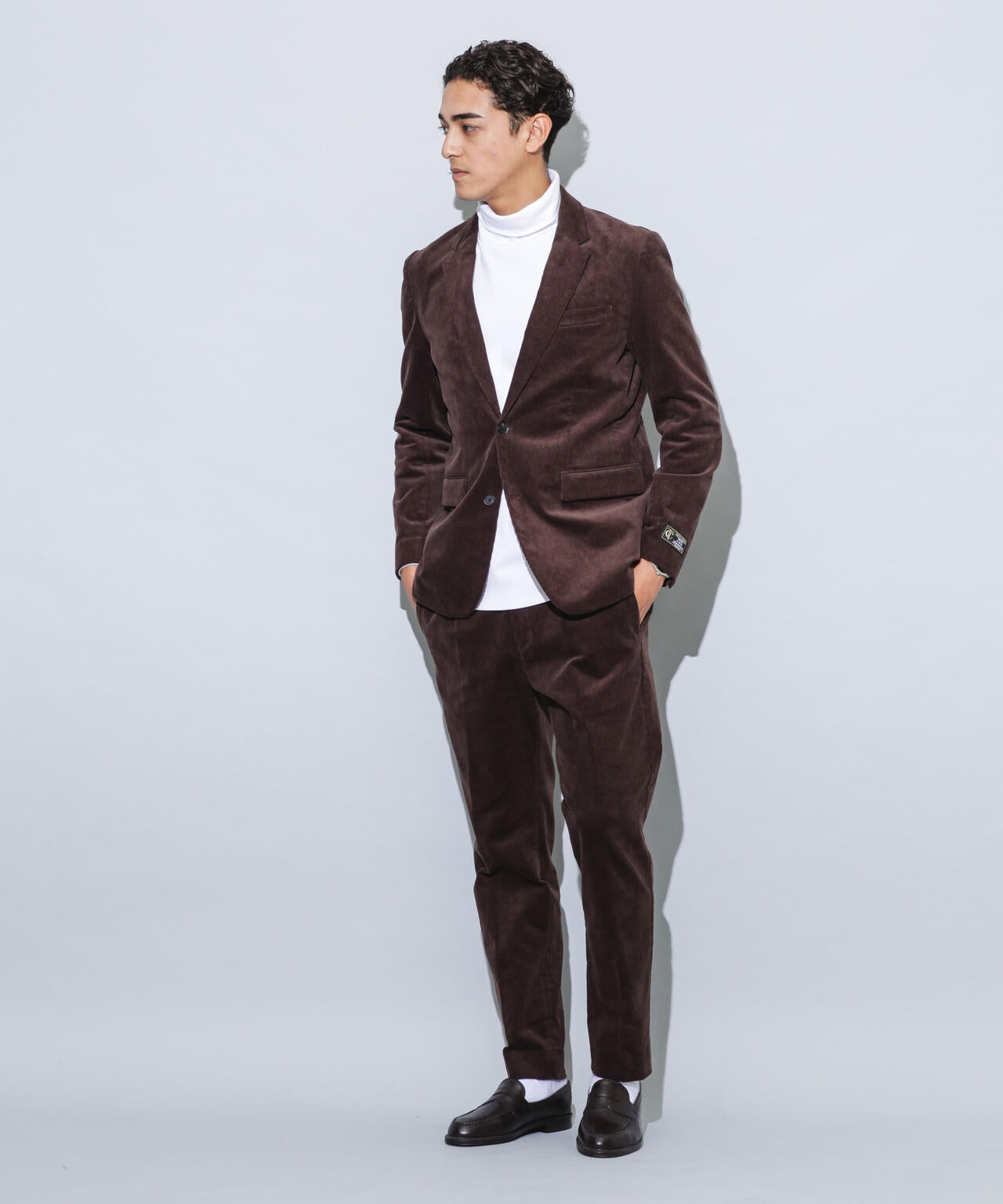 「Damerino」ストレッチコーデュロイ セットアップ