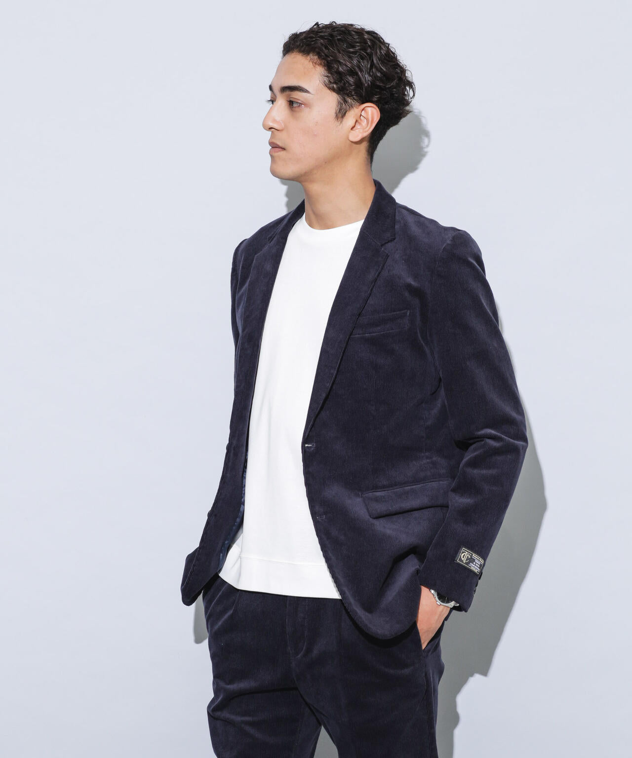「Damerino」ストレッチコーデュロイ セットアップ