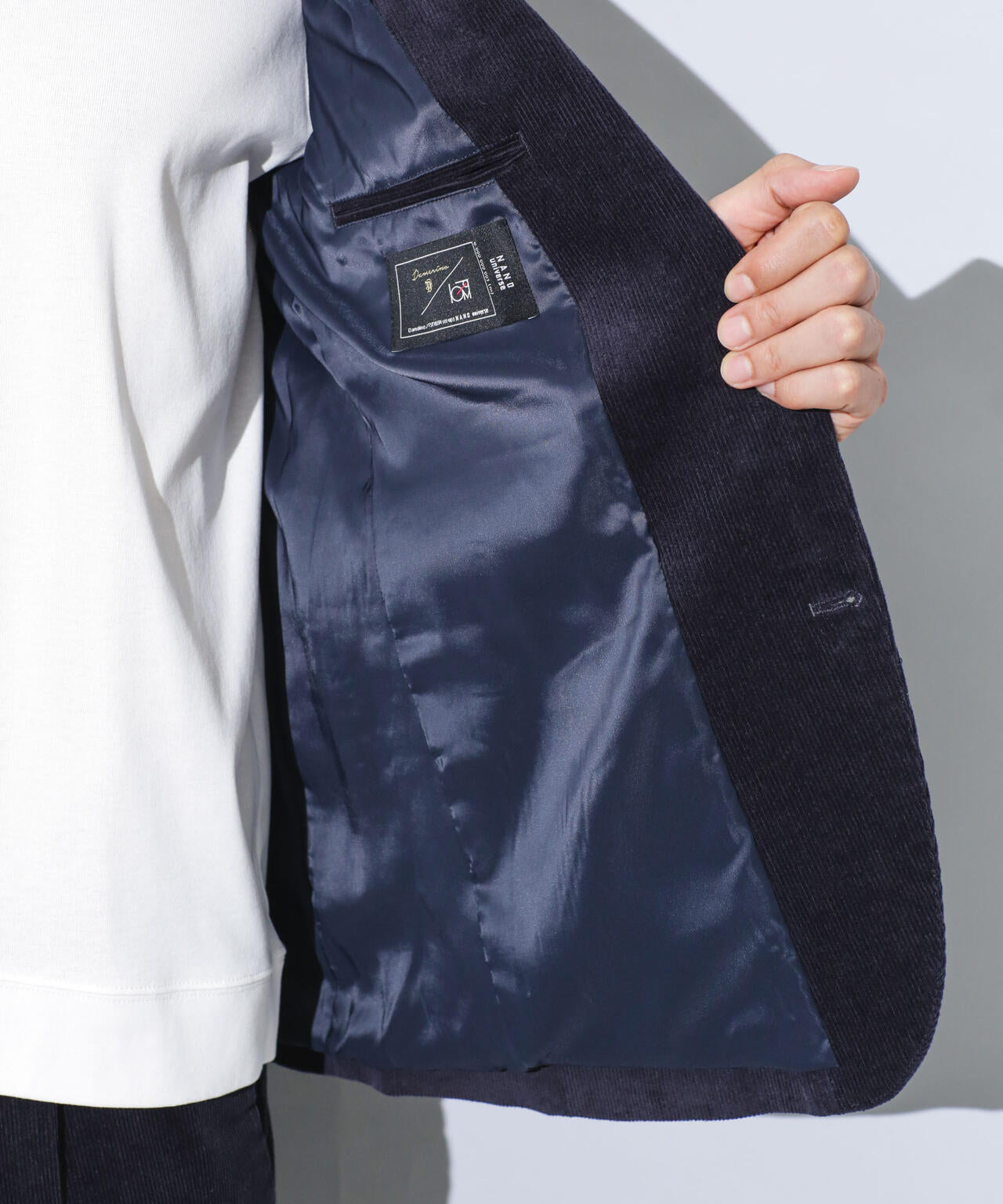 「Damerino」ストレッチコーデュロイ セットアップ