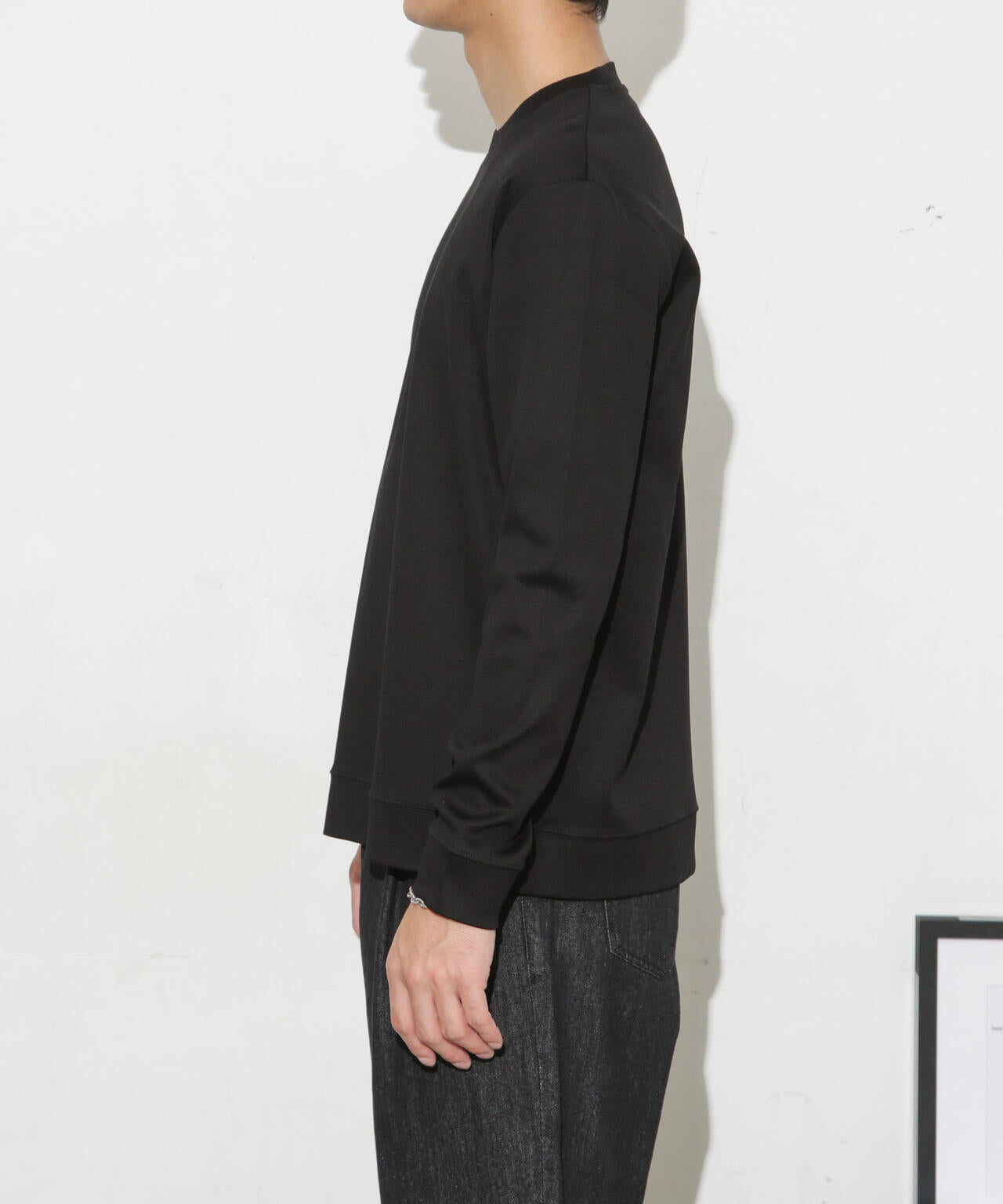 「FORMAL JERSEY」クルーネックカットソー長袖