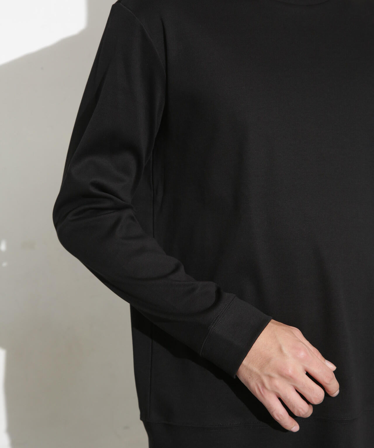 「FORMAL JERSEY」クルーネックカットソー長袖
