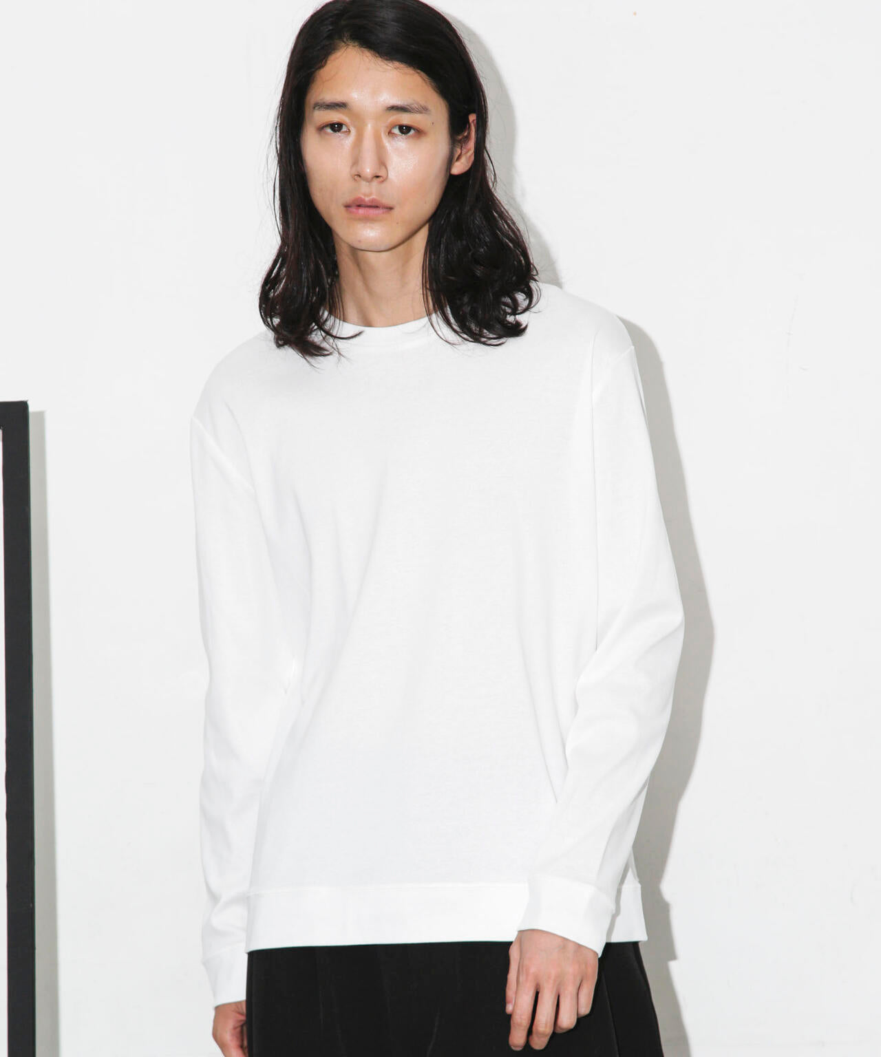 「FORMAL JERSEY」クルーネックカットソー長袖