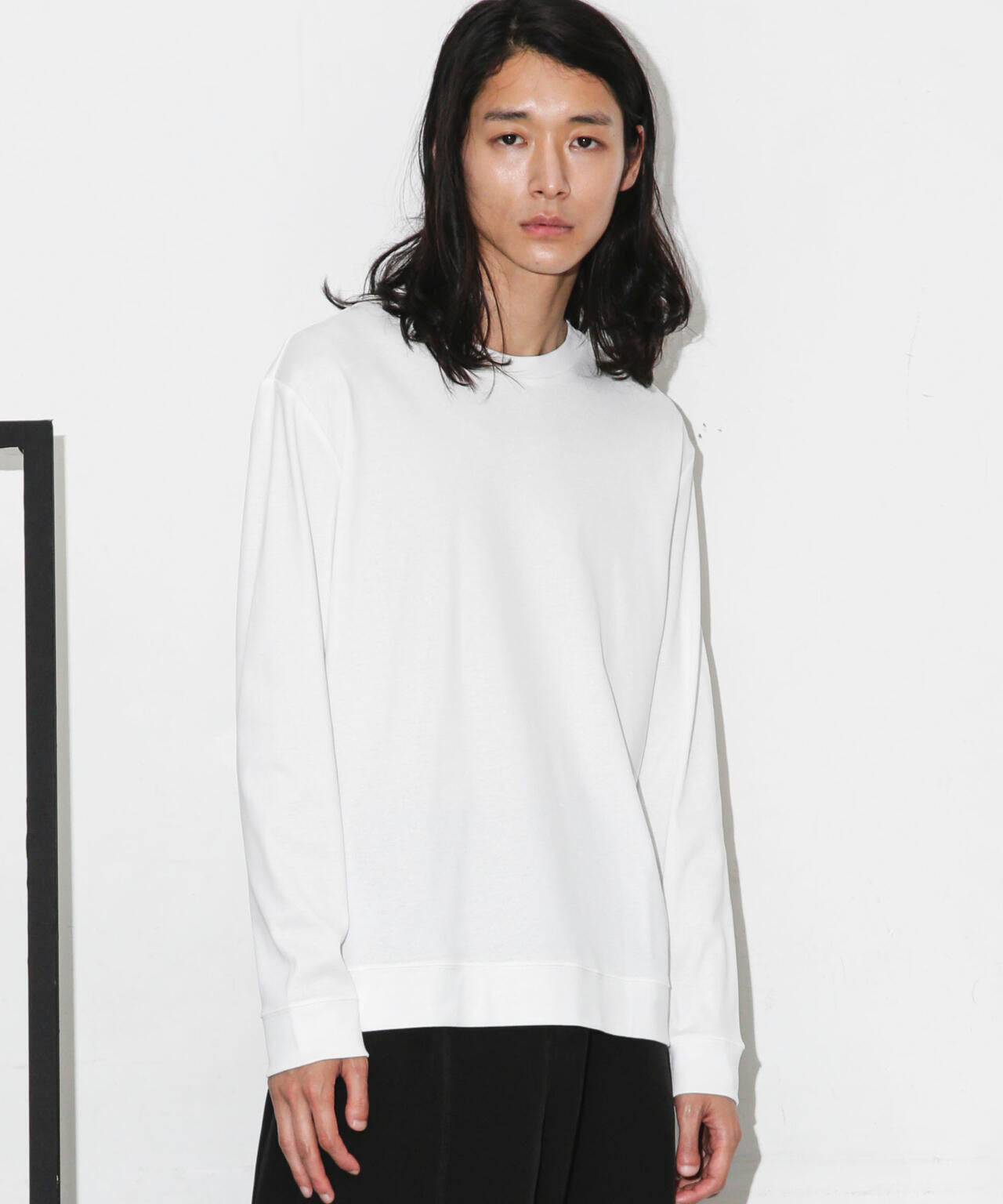 「FORMAL JERSEY」クルーネックカットソー長袖