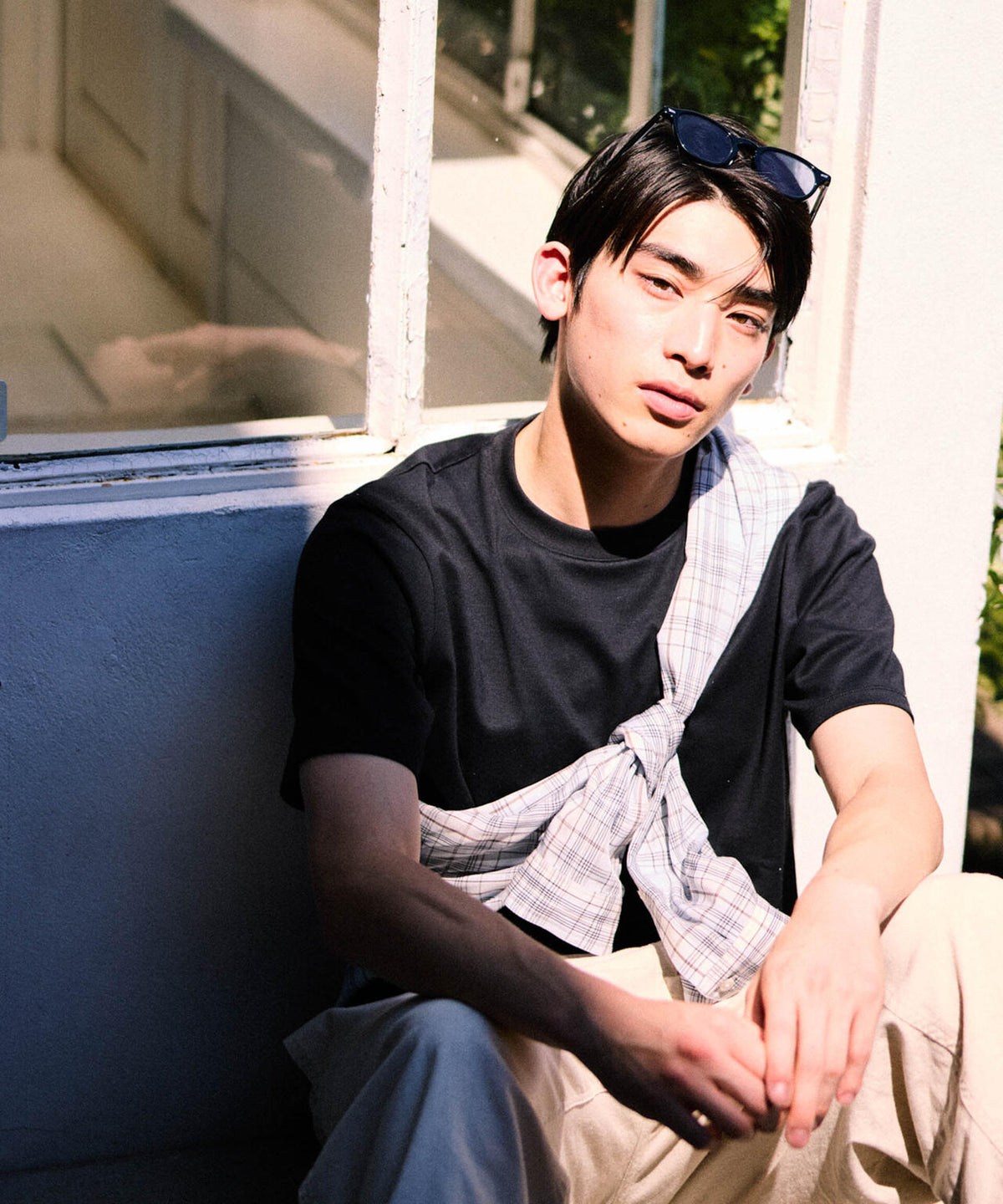 Anti Soaked 汗染み防止 クルーネックTシャツ