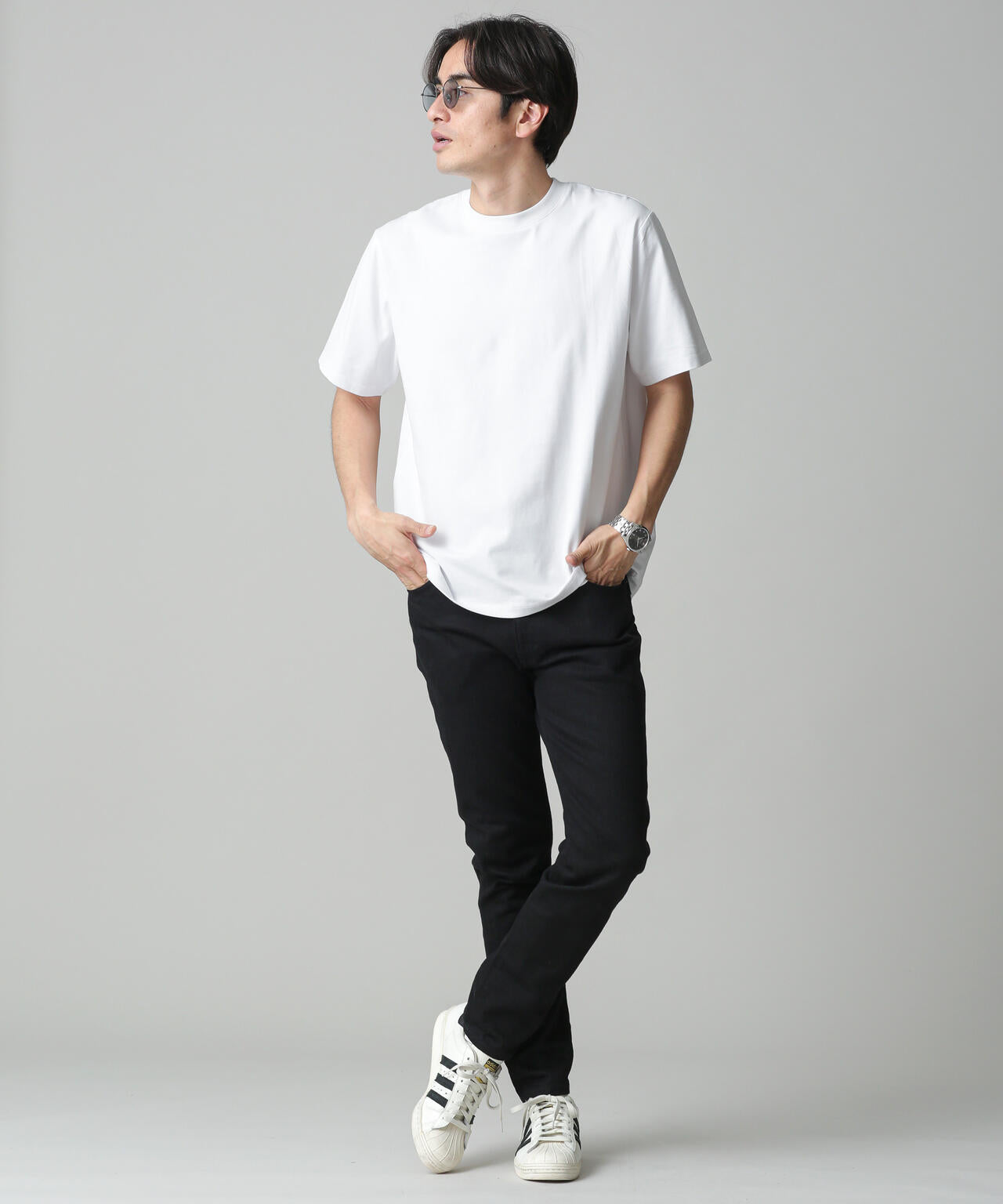 Anti Soaked 汗染み防止 クルーネックTシャツ