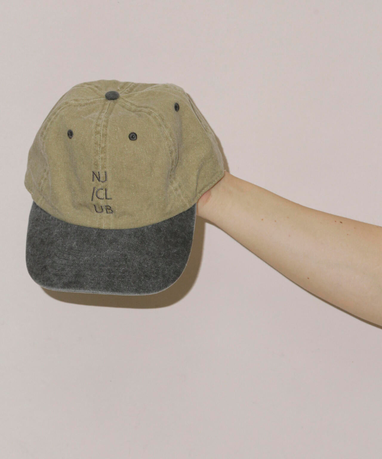 「NJ/CLUB」PARKSTOCK ピグメントベースボールキャップ