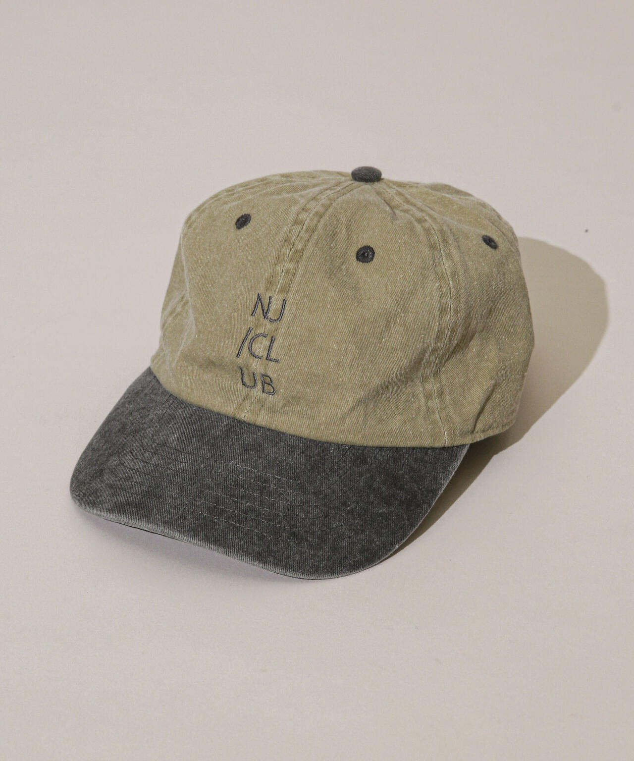 「NJ/CLUB」PARKSTOCK ピグメントベースボールキャップ