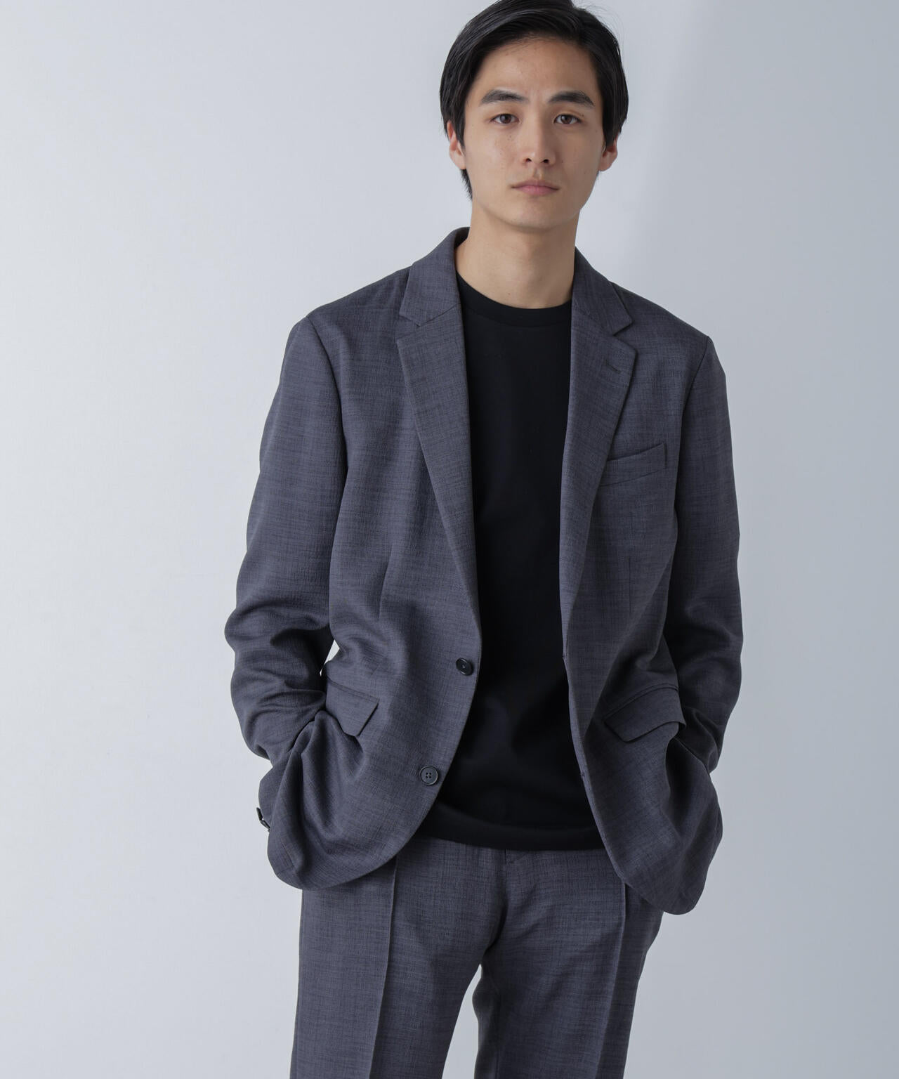「N JACKET」Reflax(R)スラブツイルストレッチジャケット(セットアップ可)