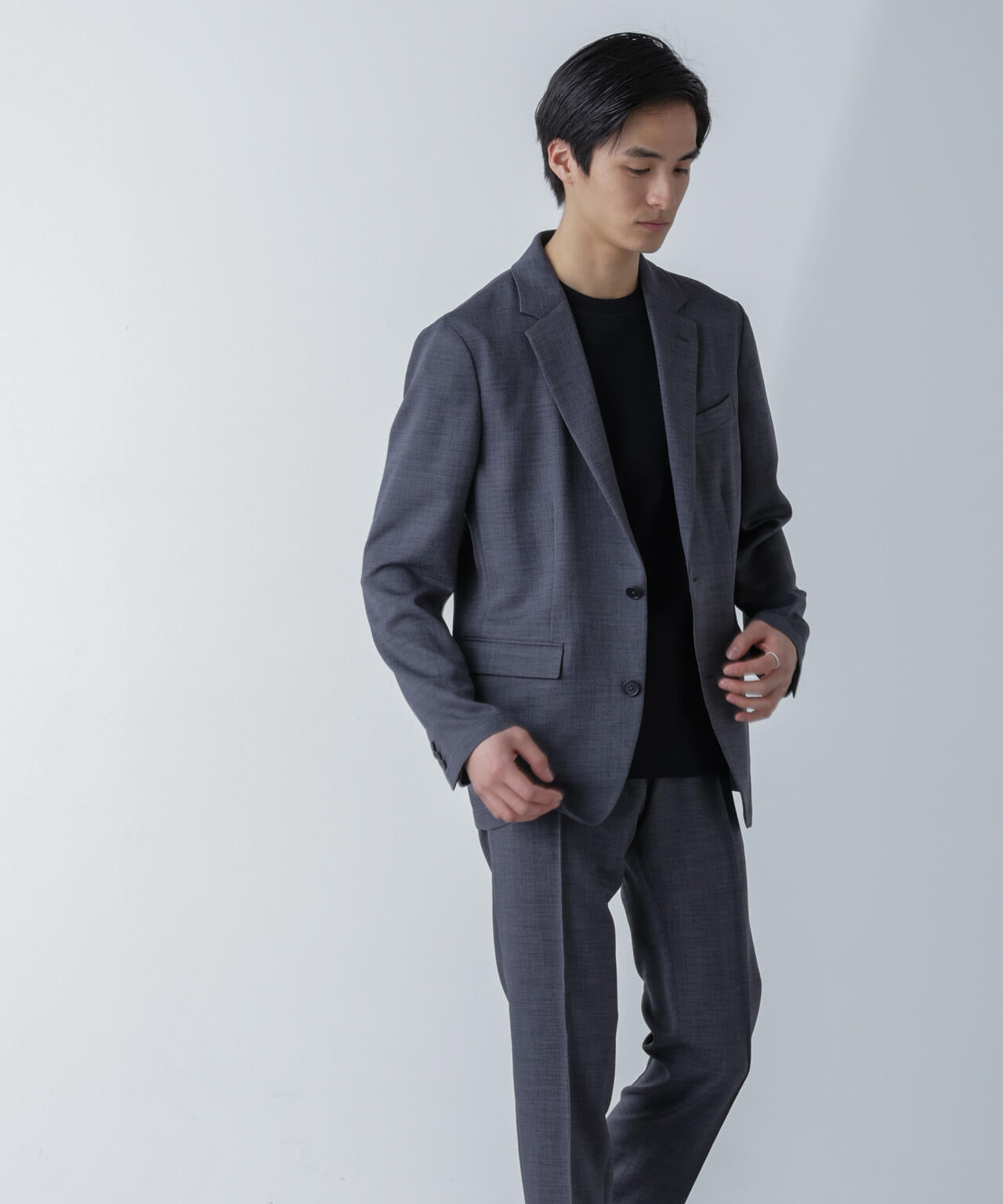 「N JACKET」Reflax(R)スラブツイルストレッチジャケット(セットアップ可)