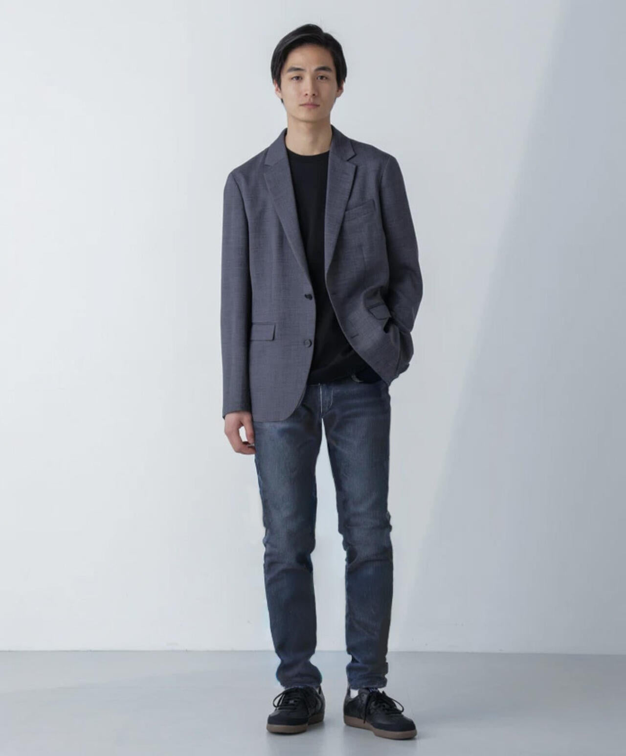 「N JACKET」Reflax(R)スラブツイルストレッチジャケット(セットアップ可)