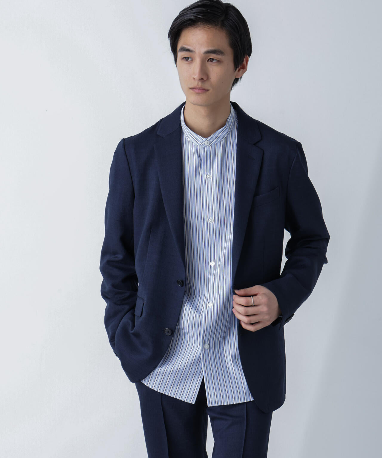 「N JACKET」Reflax(R)スラブツイルストレッチジャケット(セットアップ可)