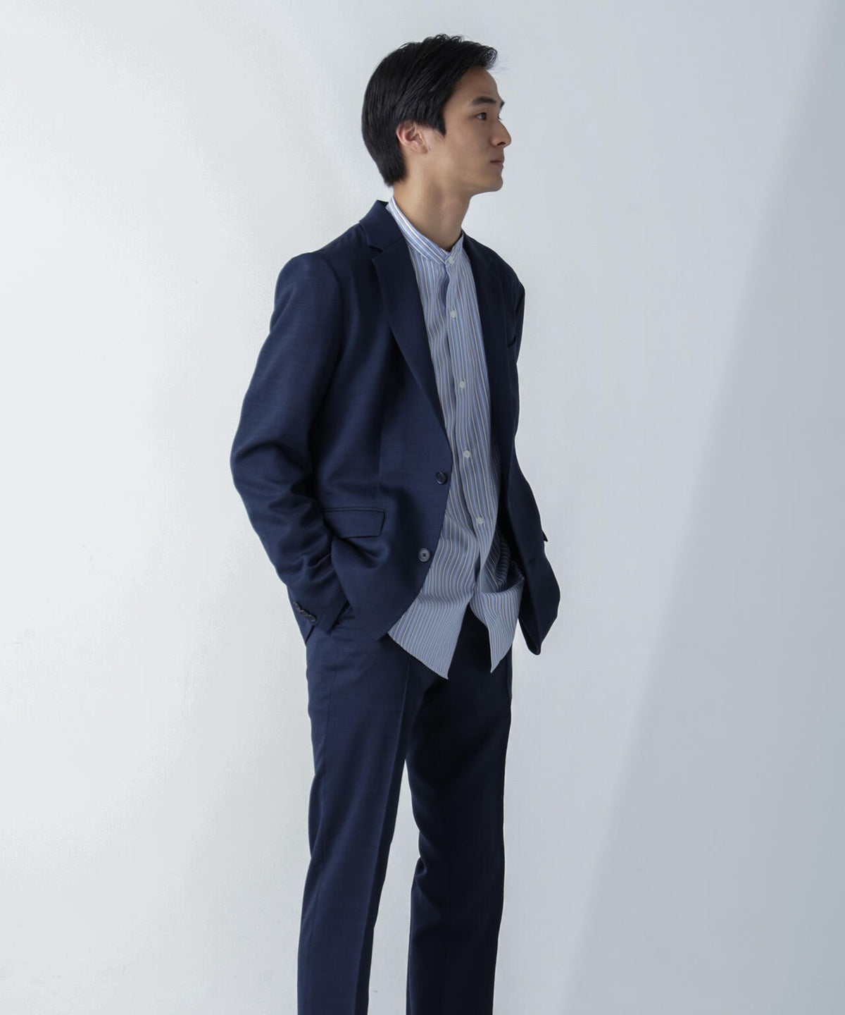 「N JACKET」Reflax(R)スラブツイルストレッチジャケット(セットアップ可)