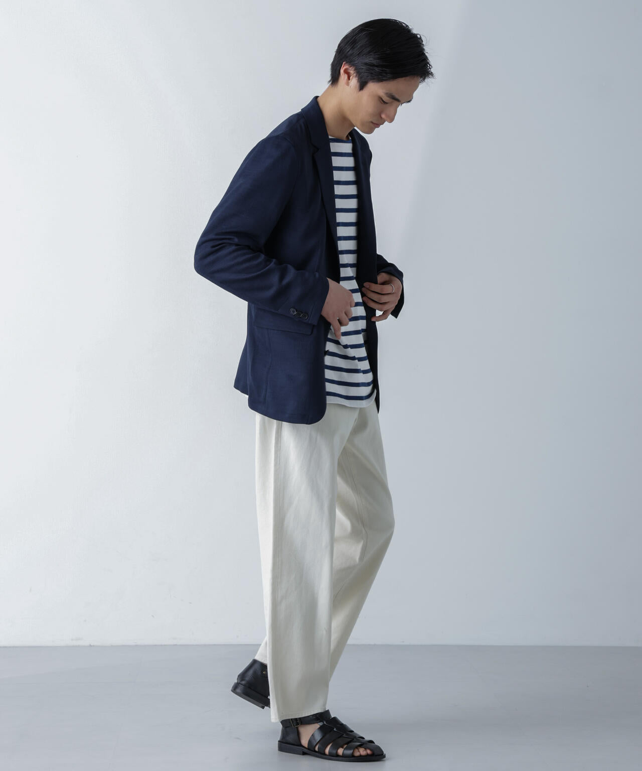「N JACKET」Reflax(R)スラブツイルストレッチジャケット(セットアップ可)