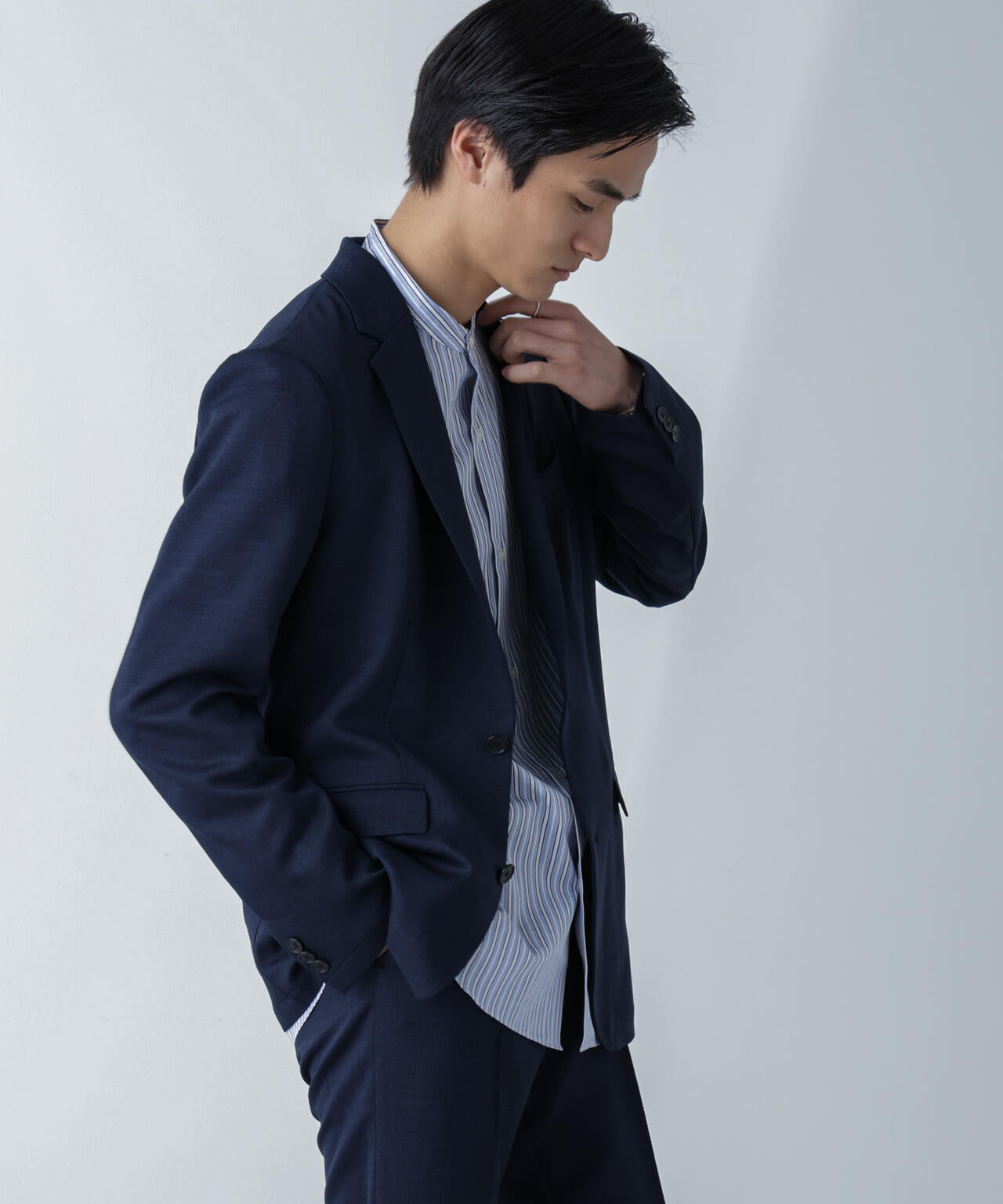 「N JACKET」Reflax(R)スラブツイルストレッチジャケット(セットアップ可)