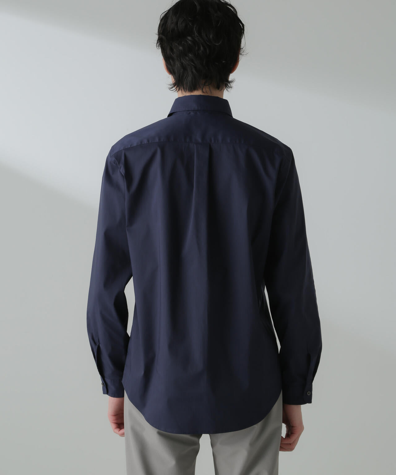 「ICE FLOW LINEN」カッタウェイシャツ 長袖