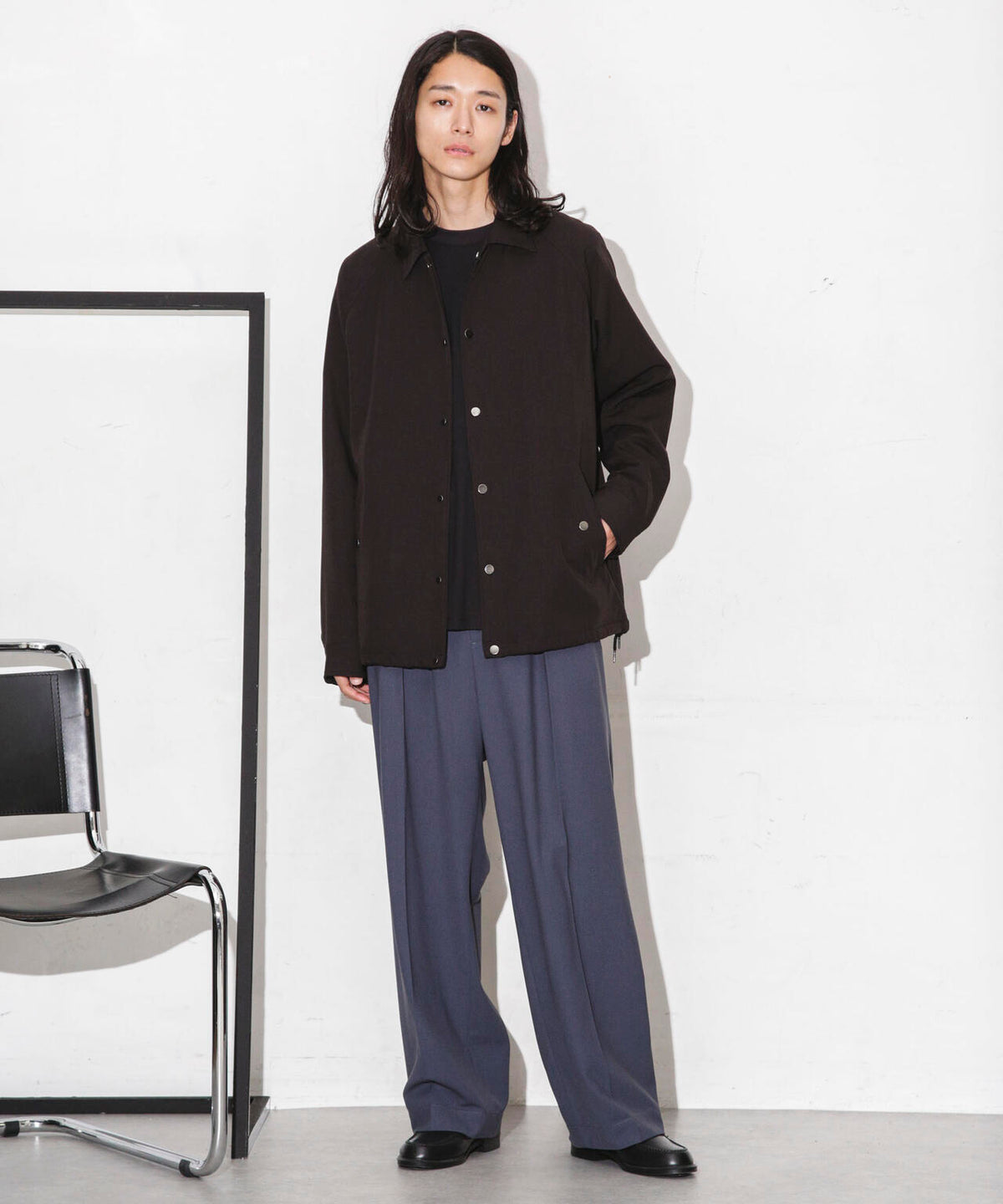 Anti Soaked 汗染み防止 クルーネックTシャツ長袖