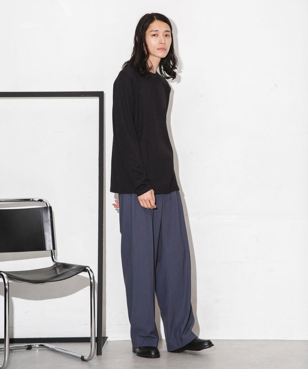 Anti Soaked 汗染み防止 クルーネックTシャツ長袖