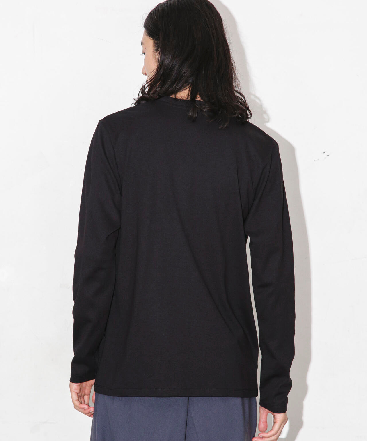 Anti Soaked 汗染み防止 クルーネックTシャツ長袖