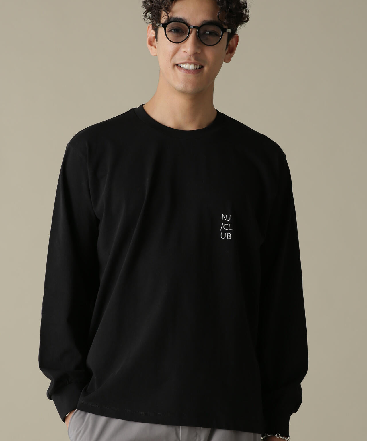 「NJ/CLUB」PARKSTOCK ベーシックロングスリーブTシャツ