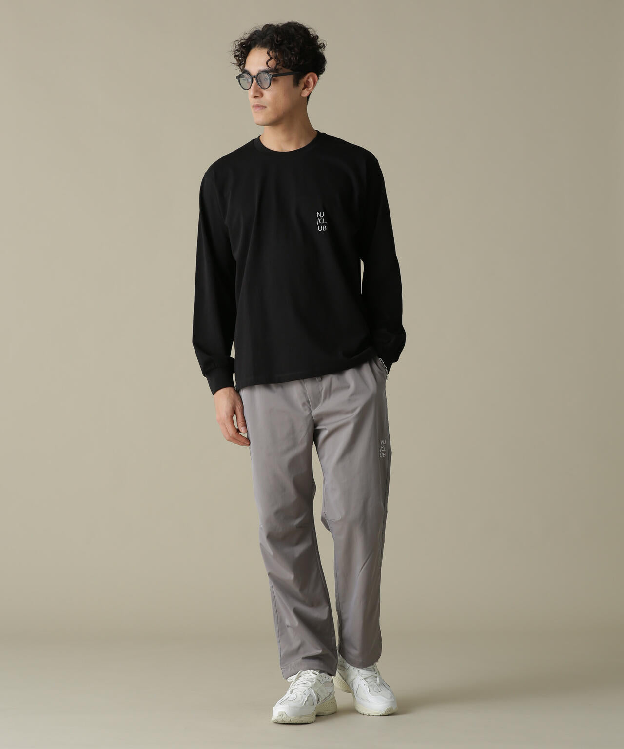 「NJ/CLUB」PARKSTOCK ベーシックロングスリーブTシャツ