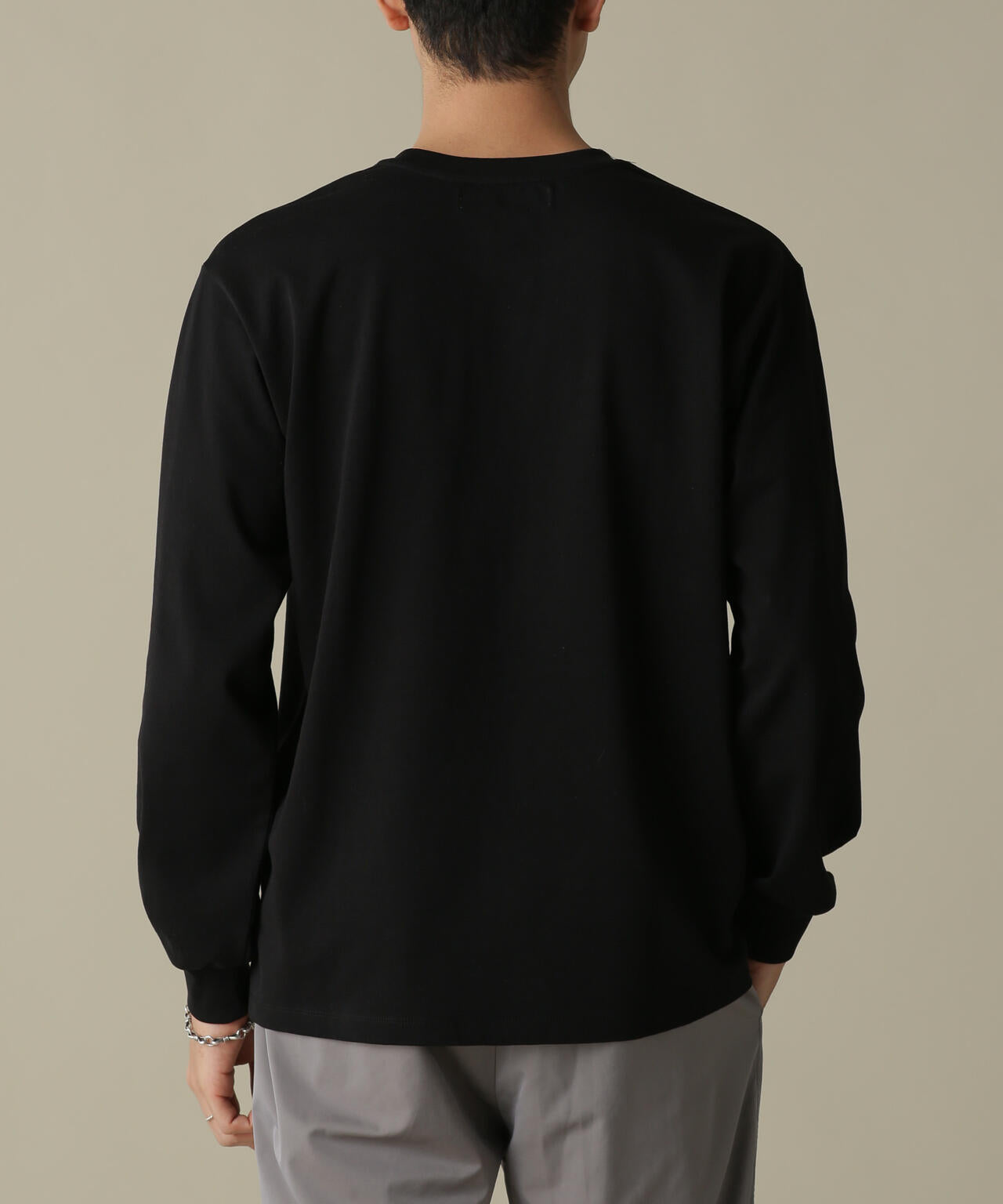 「NJ/CLUB」PARKSTOCK ベーシックロングスリーブTシャツ