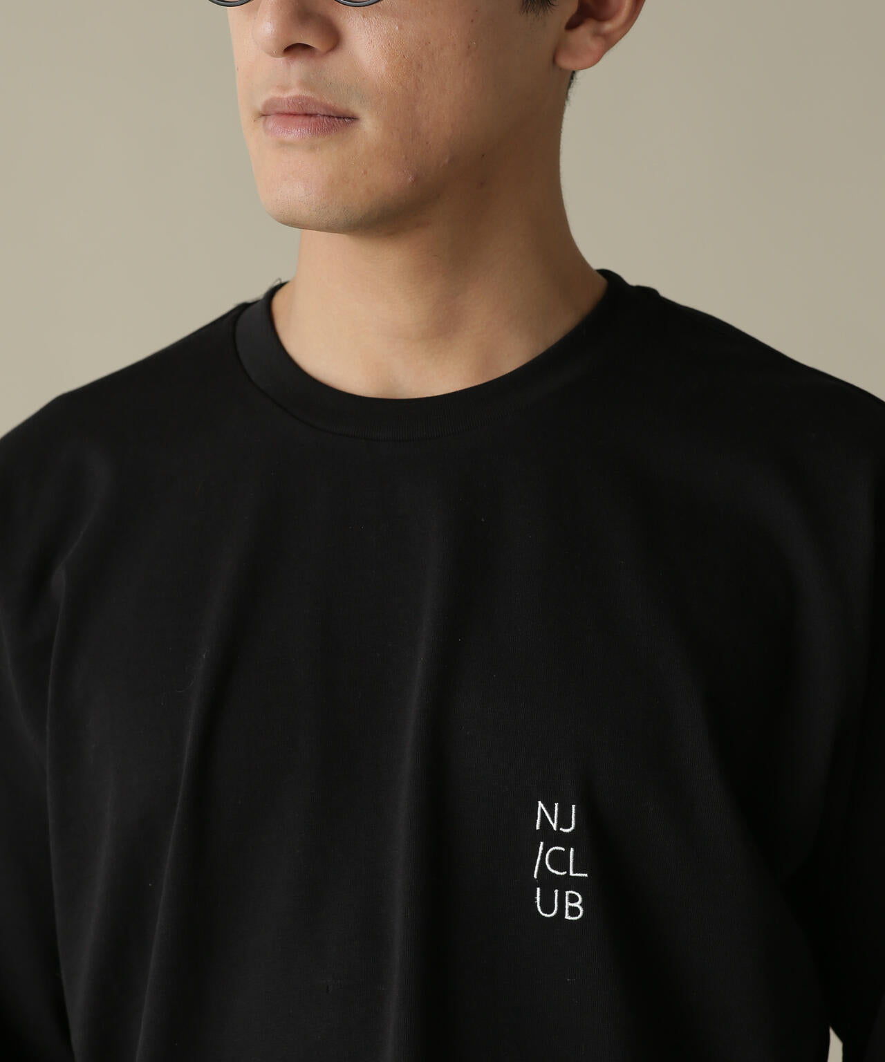 「NJ/CLUB」PARKSTOCK ベーシックロングスリーブTシャツ