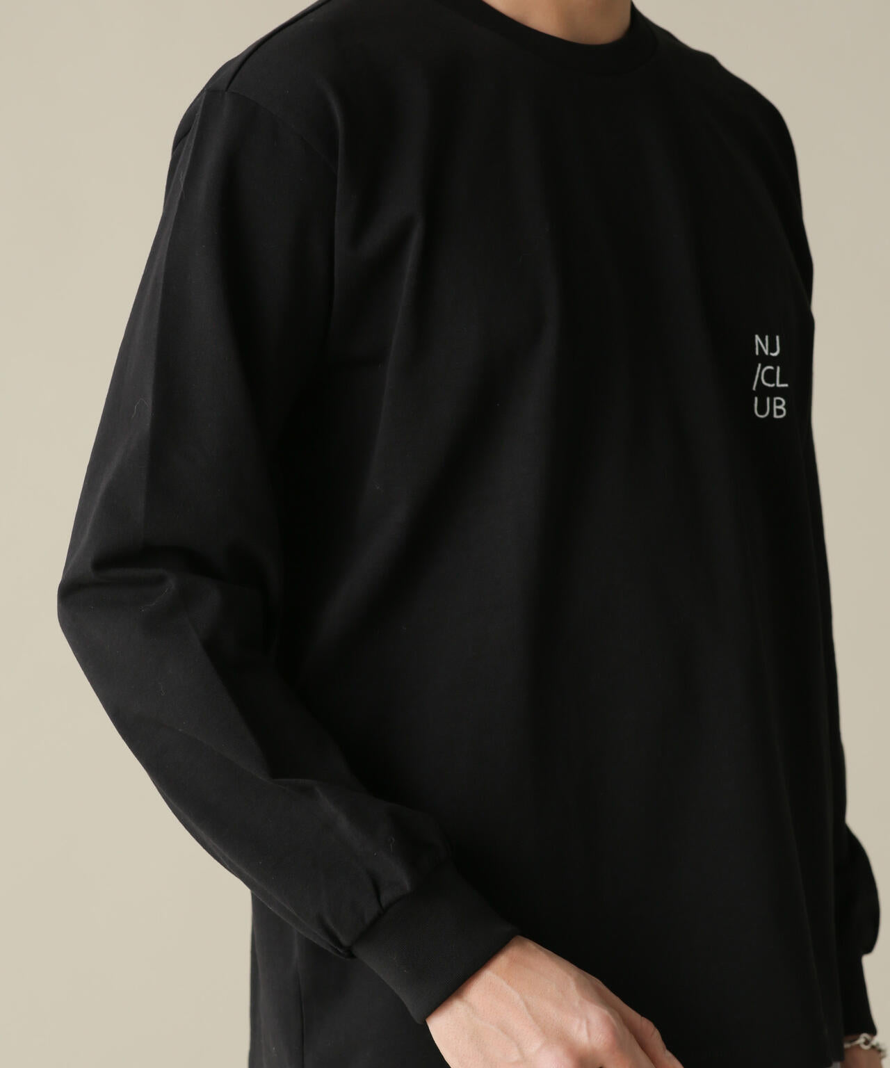 「NJ/CLUB」PARKSTOCK ベーシックロングスリーブTシャツ