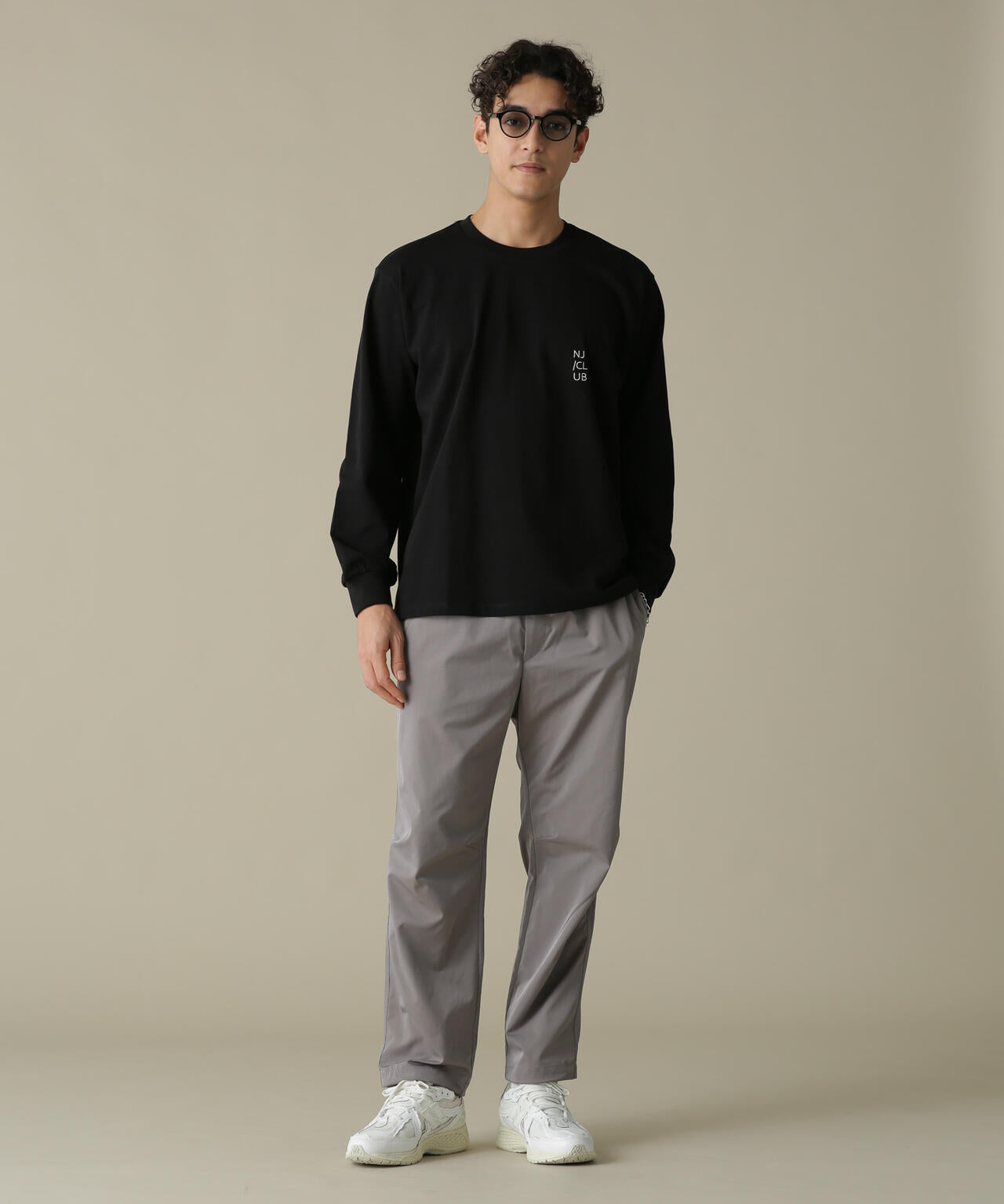 「NJ/CLUB」PARKSTOCK ベーシックロングスリーブTシャツ