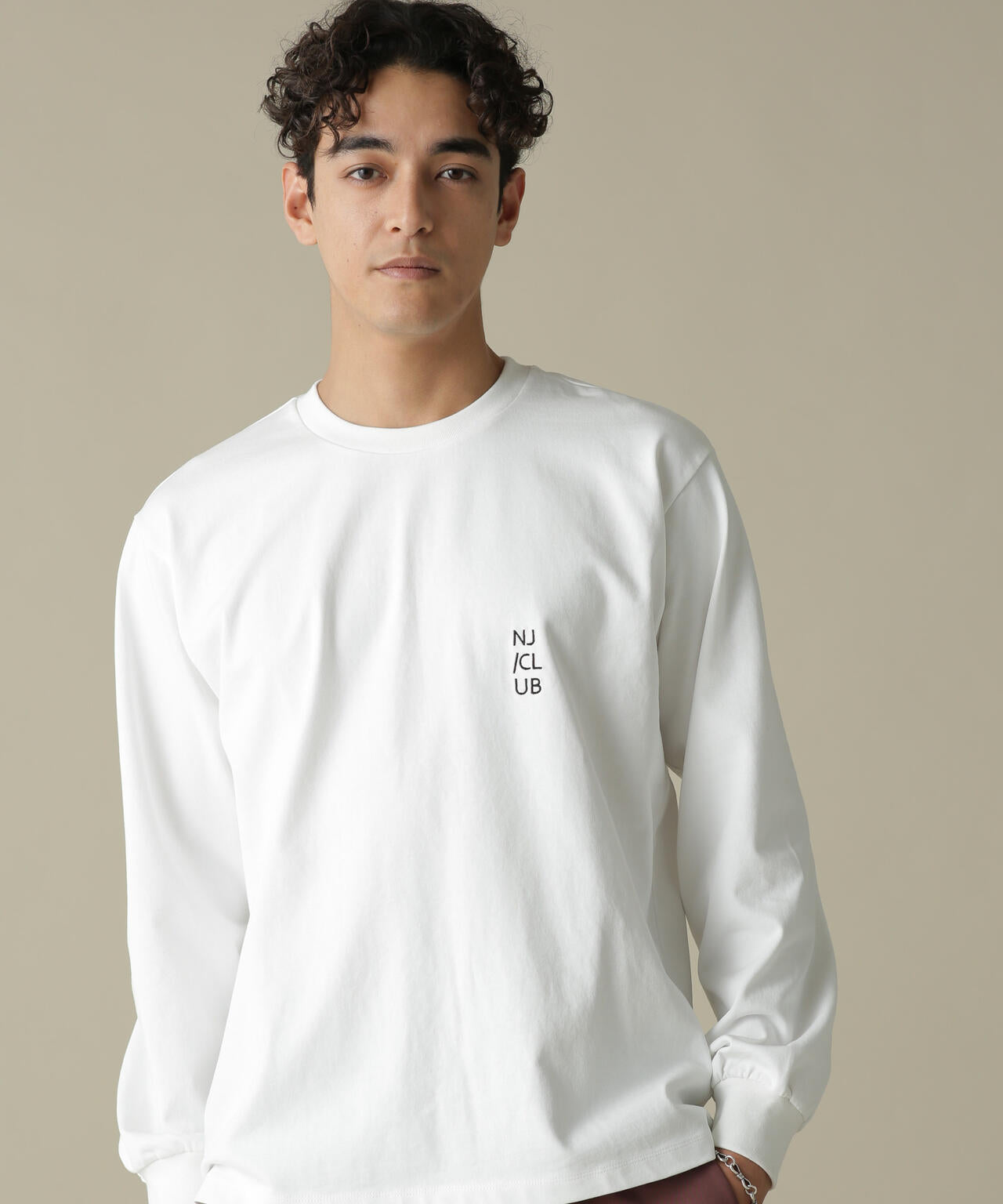 「NJ/CLUB」PARKSTOCK ベーシックロングスリーブTシャツ