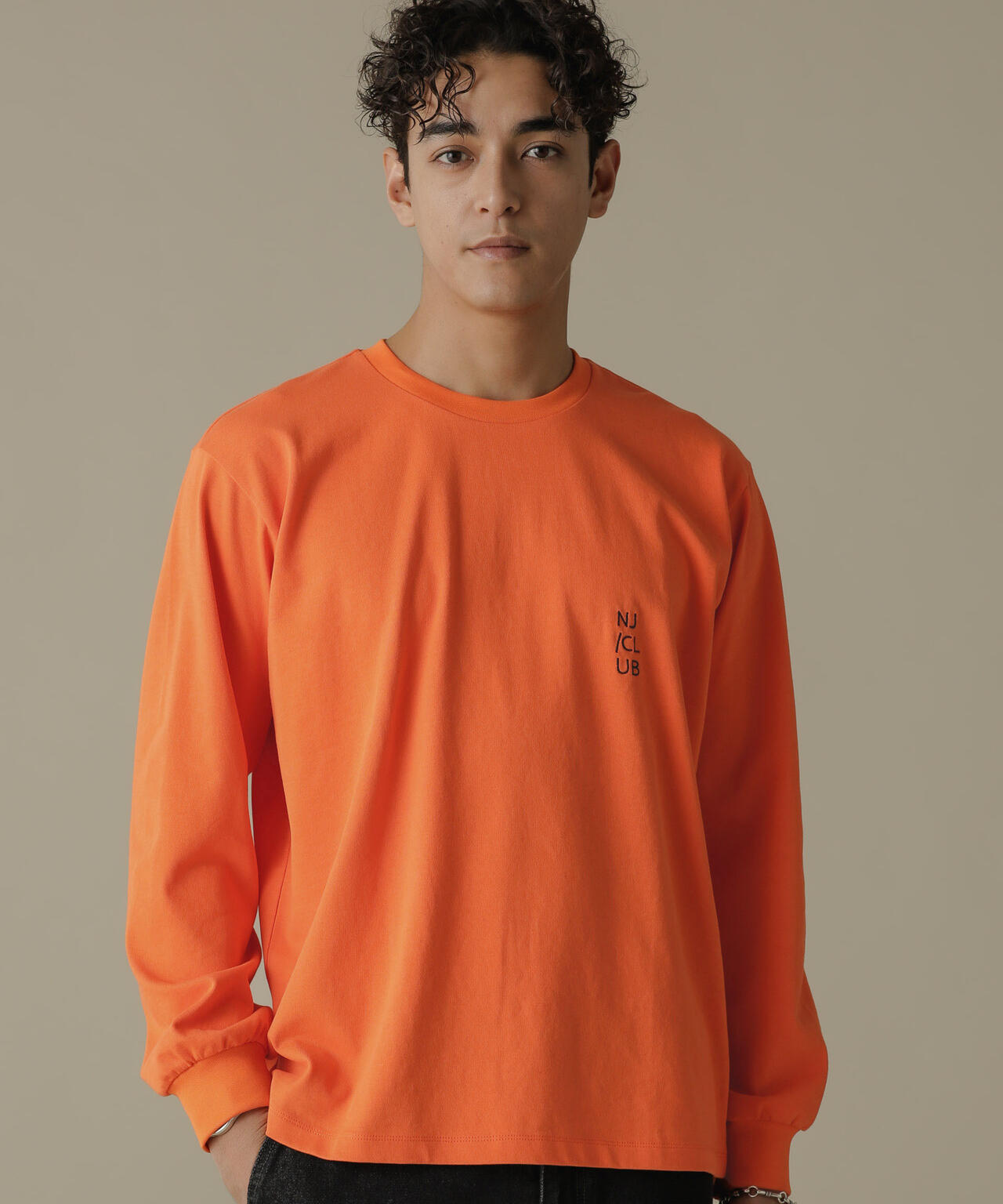 「NJ/CLUB」PARKSTOCK ベーシックロングスリーブTシャツ