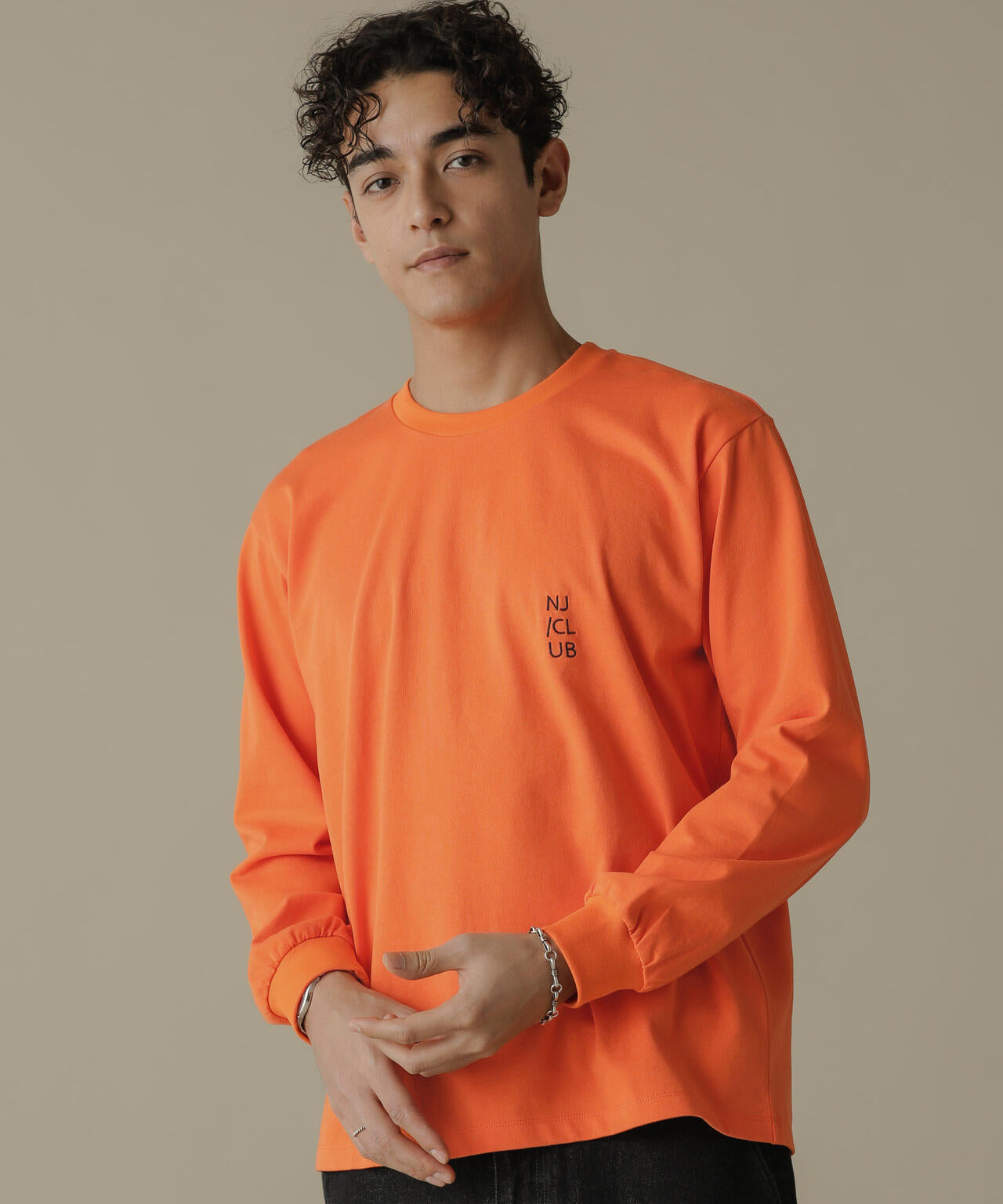 「NJ/CLUB」PARKSTOCK ベーシックロングスリーブTシャツ