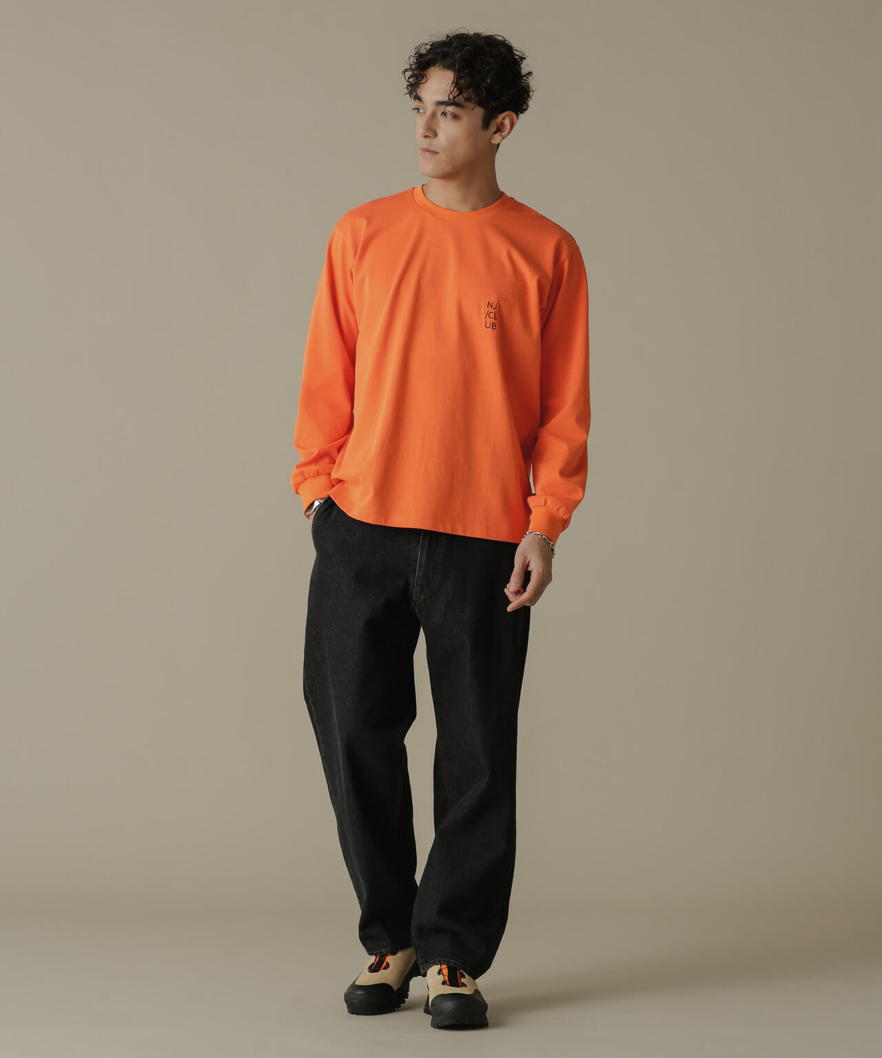 「NJ/CLUB」PARKSTOCK ベーシックロングスリーブTシャツ