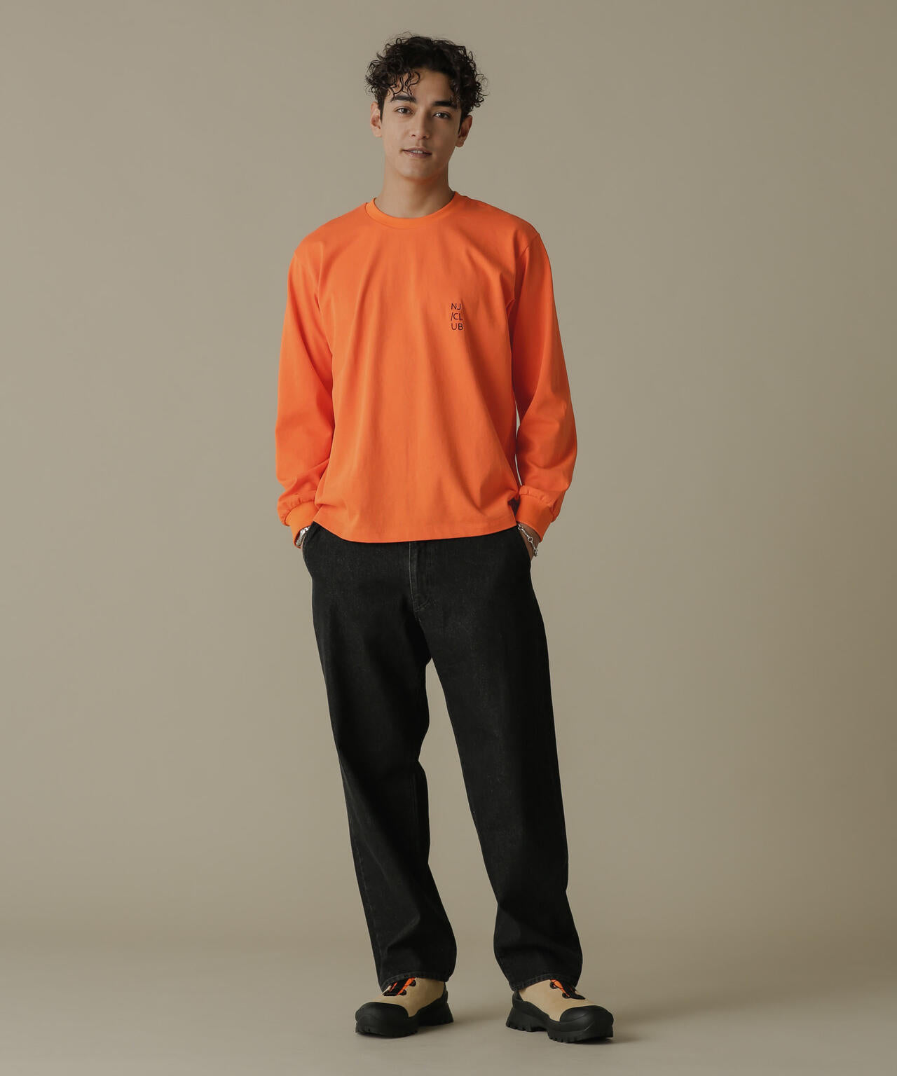 「NJ/CLUB」PARKSTOCK ベーシックロングスリーブTシャツ