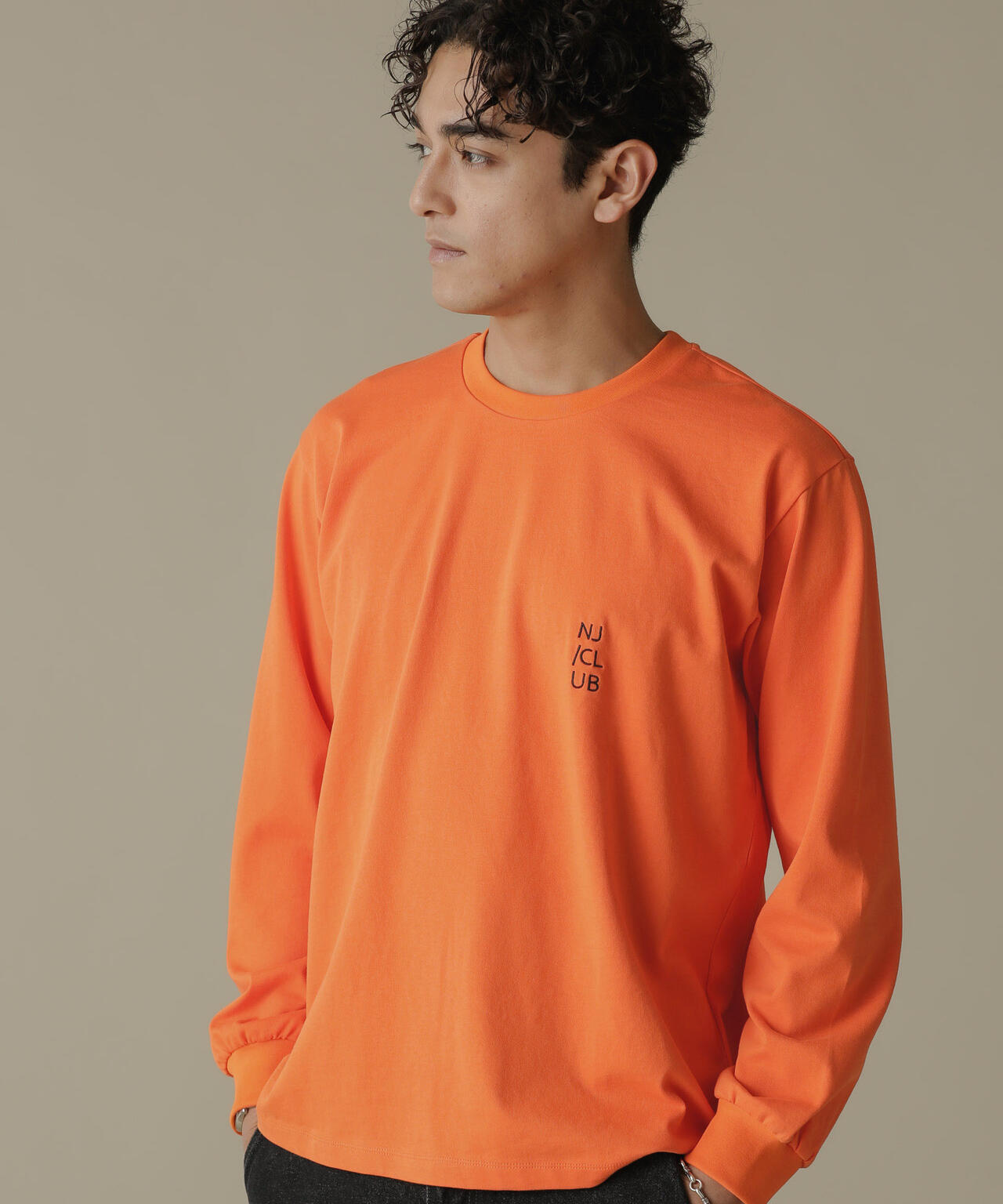 「NJ/CLUB」PARKSTOCK ベーシックロングスリーブTシャツ