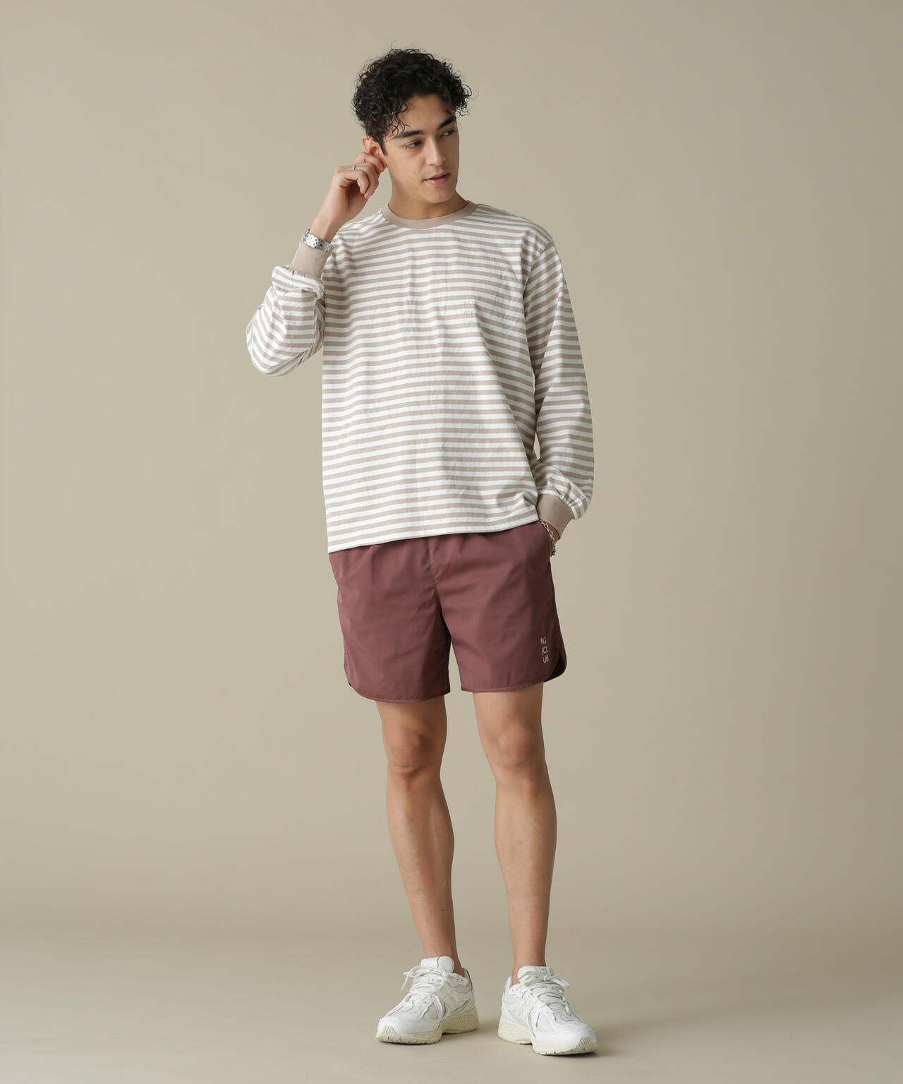 「NJ/CLUB」PARKSTOCK ベーシックロングスリーブTシャツ