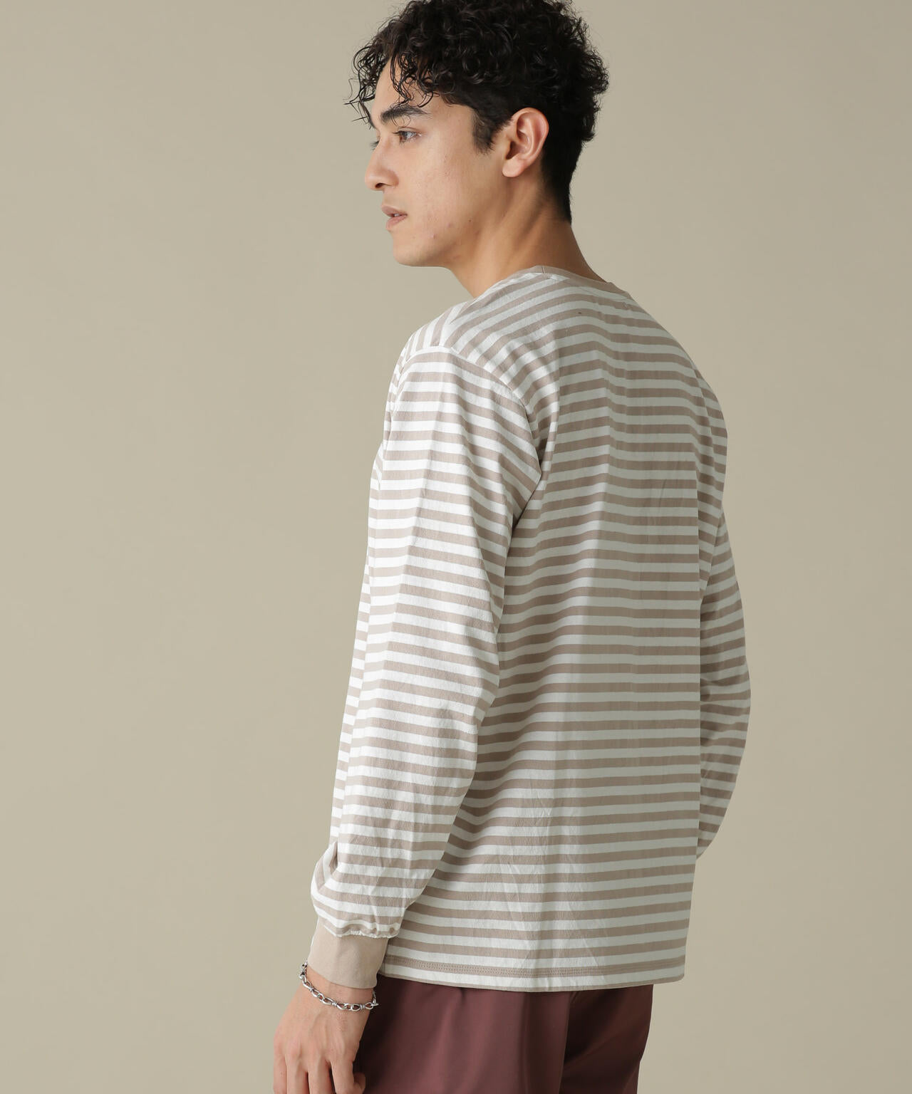 「NJ/CLUB」PARKSTOCK ベーシックロングスリーブTシャツ