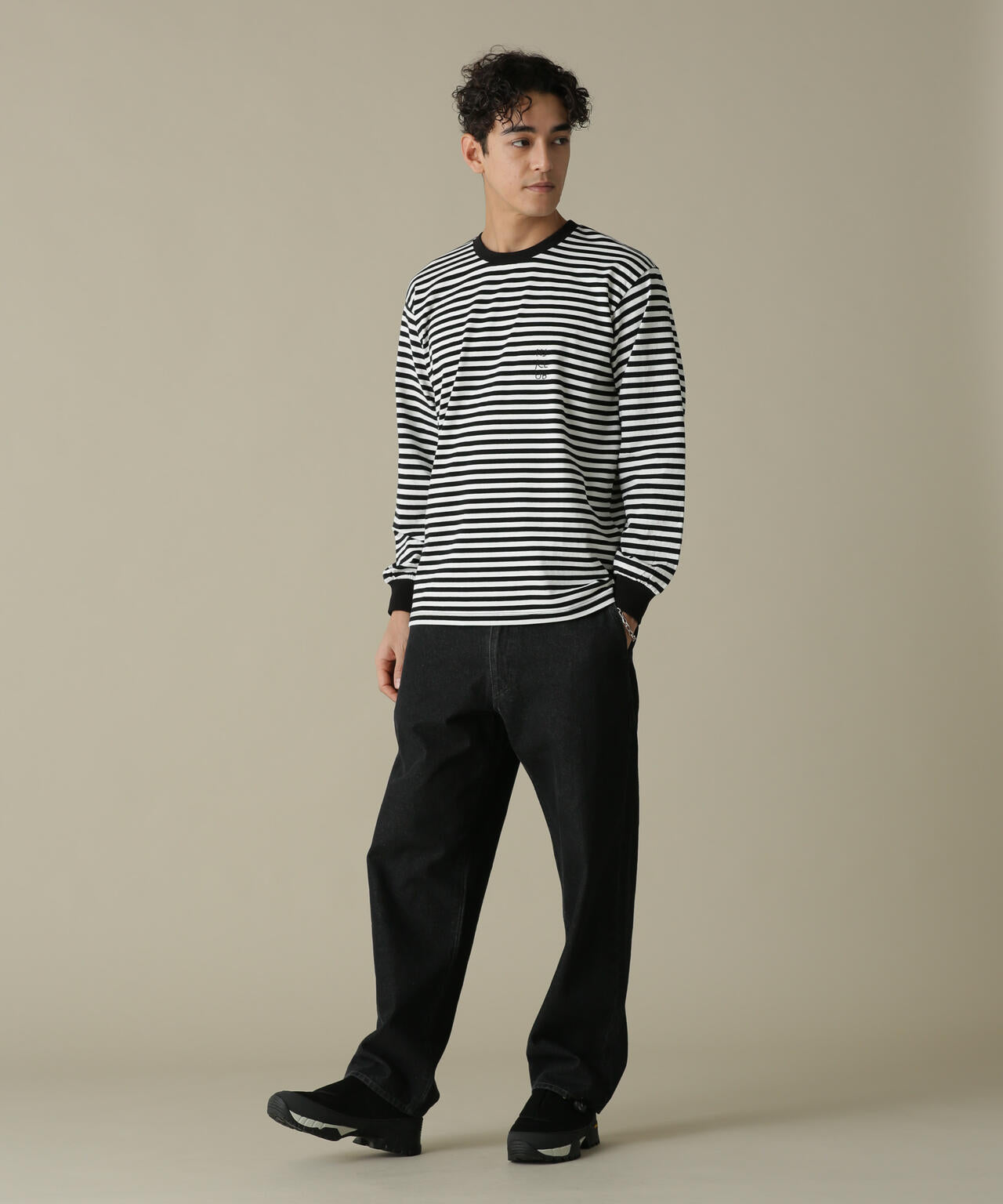 「NJ/CLUB」PARKSTOCK ベーシックロングスリーブTシャツ