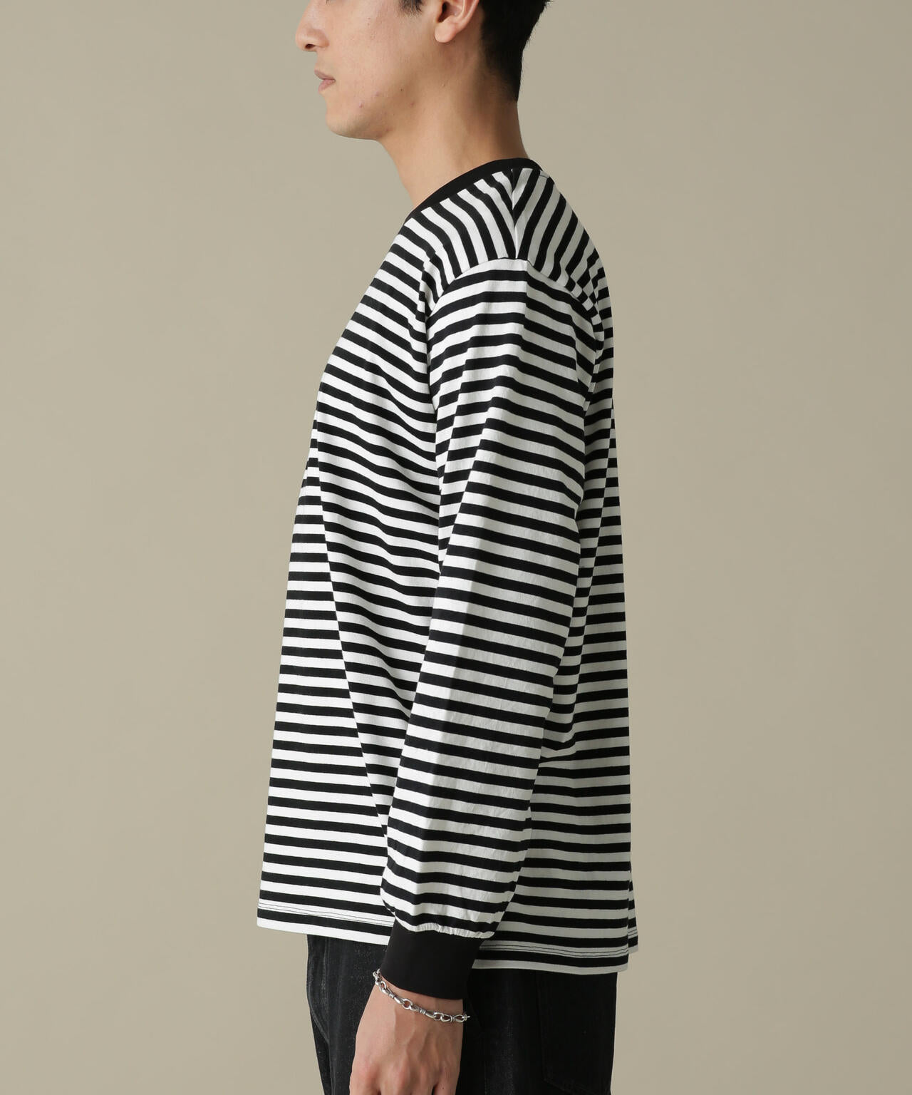 「NJ/CLUB」PARKSTOCK ベーシックロングスリーブTシャツ