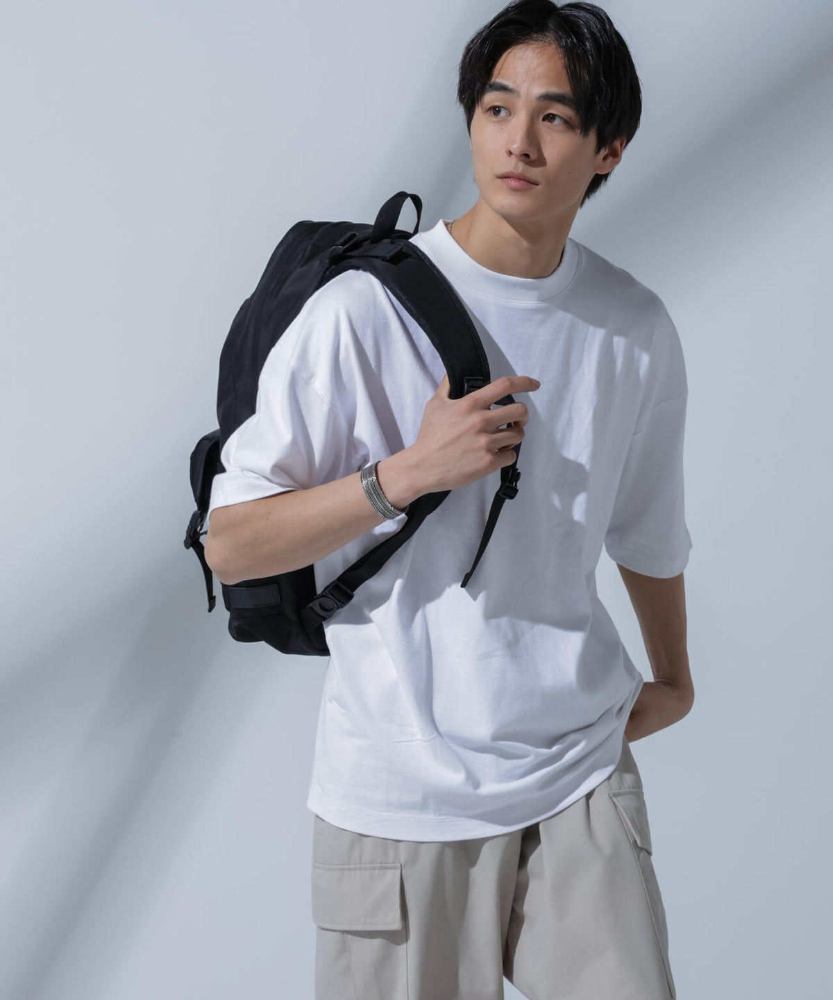 Anti Soaked(R)汗染み防止 クルーネックビッグT