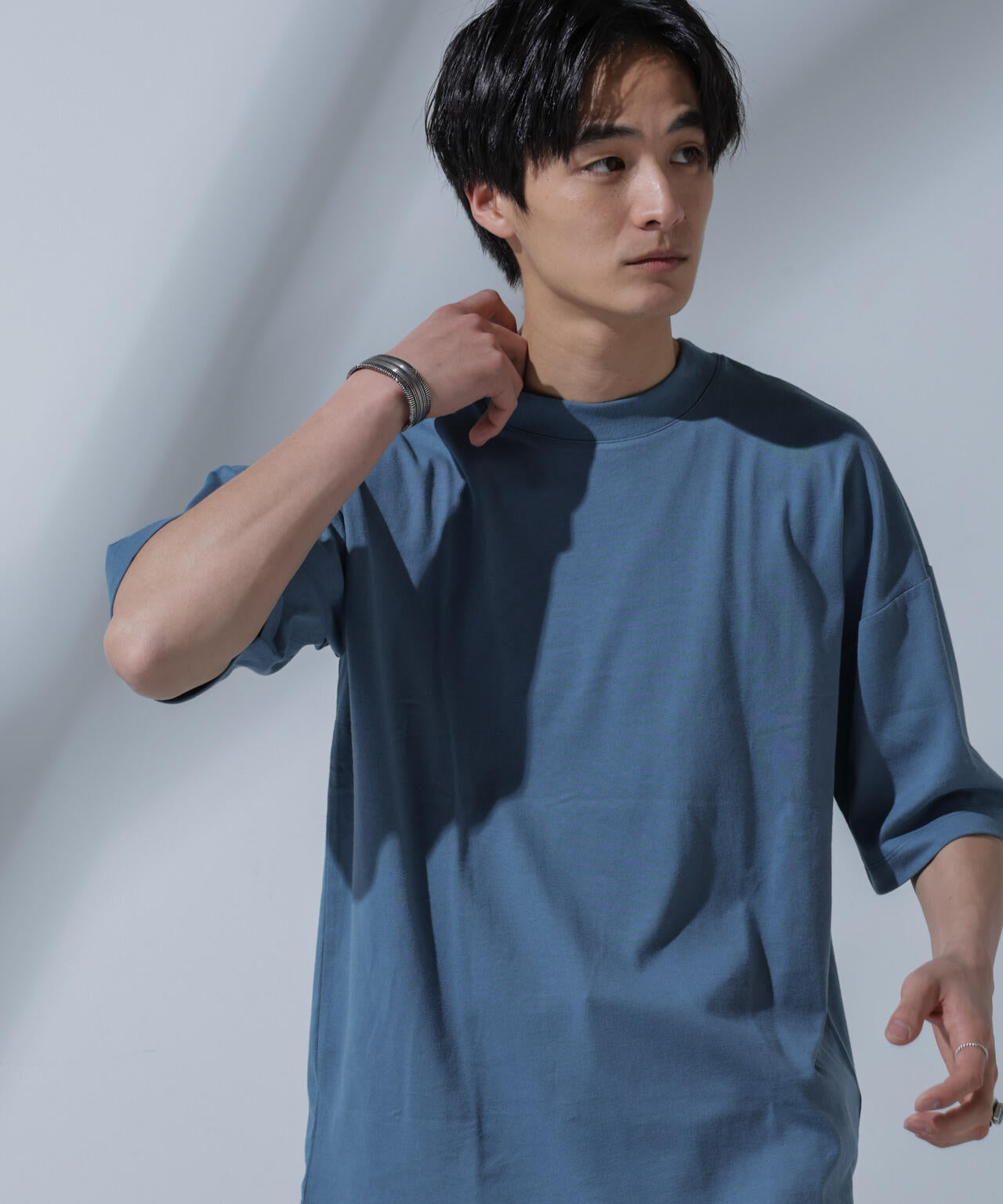 Anti Soaked(R)汗染み防止 クルーネックビッグT