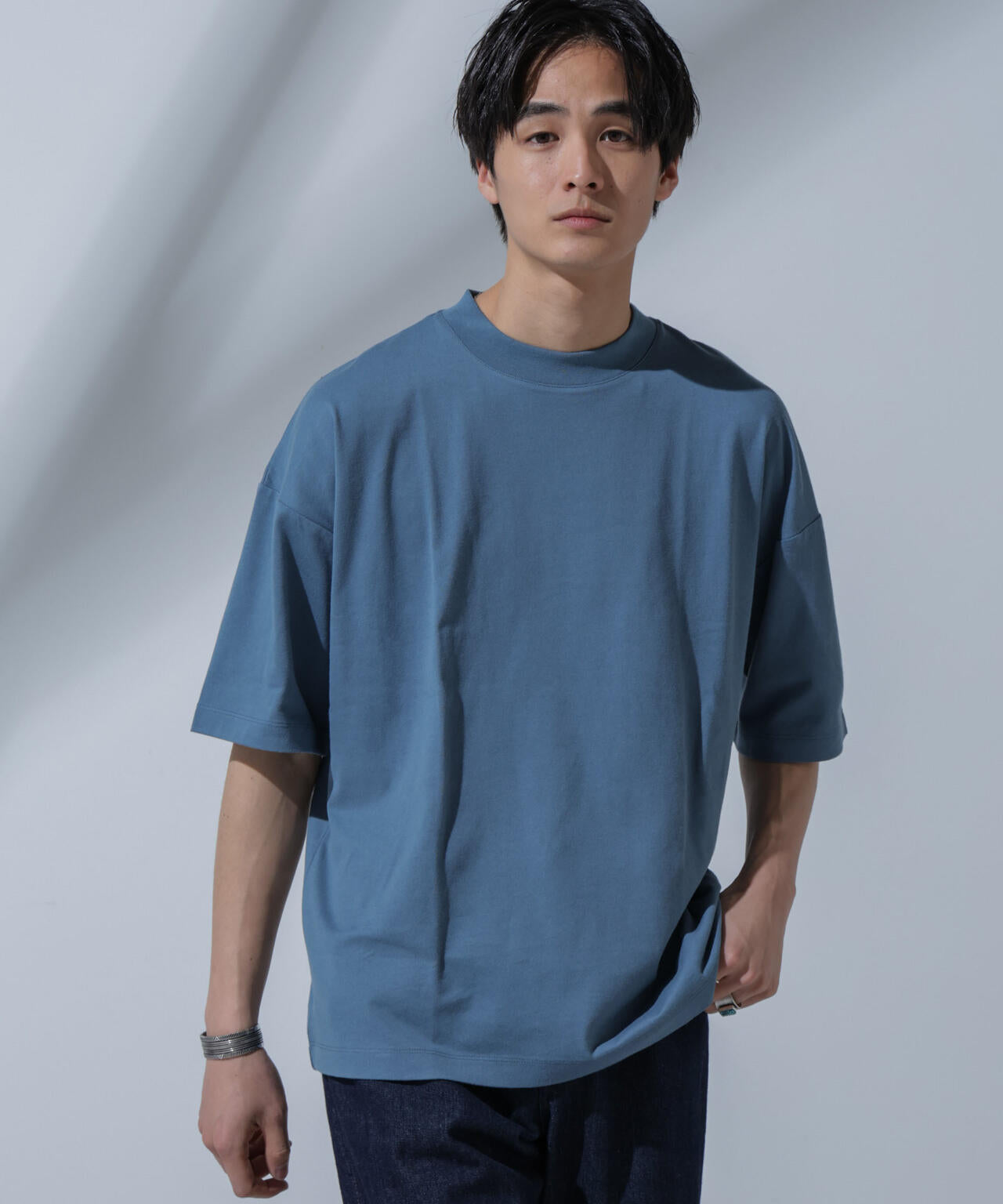 Anti Soaked(R)汗染み防止 クルーネックビッグT