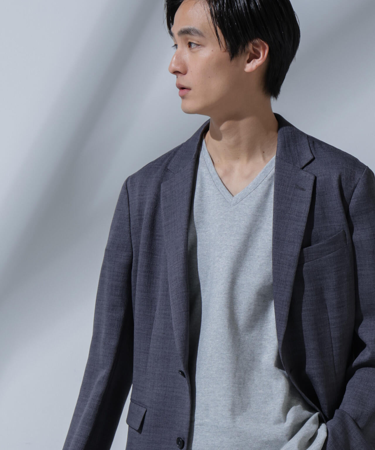 Anti Soaked(R) 汗染み防止 VネックTシャツ