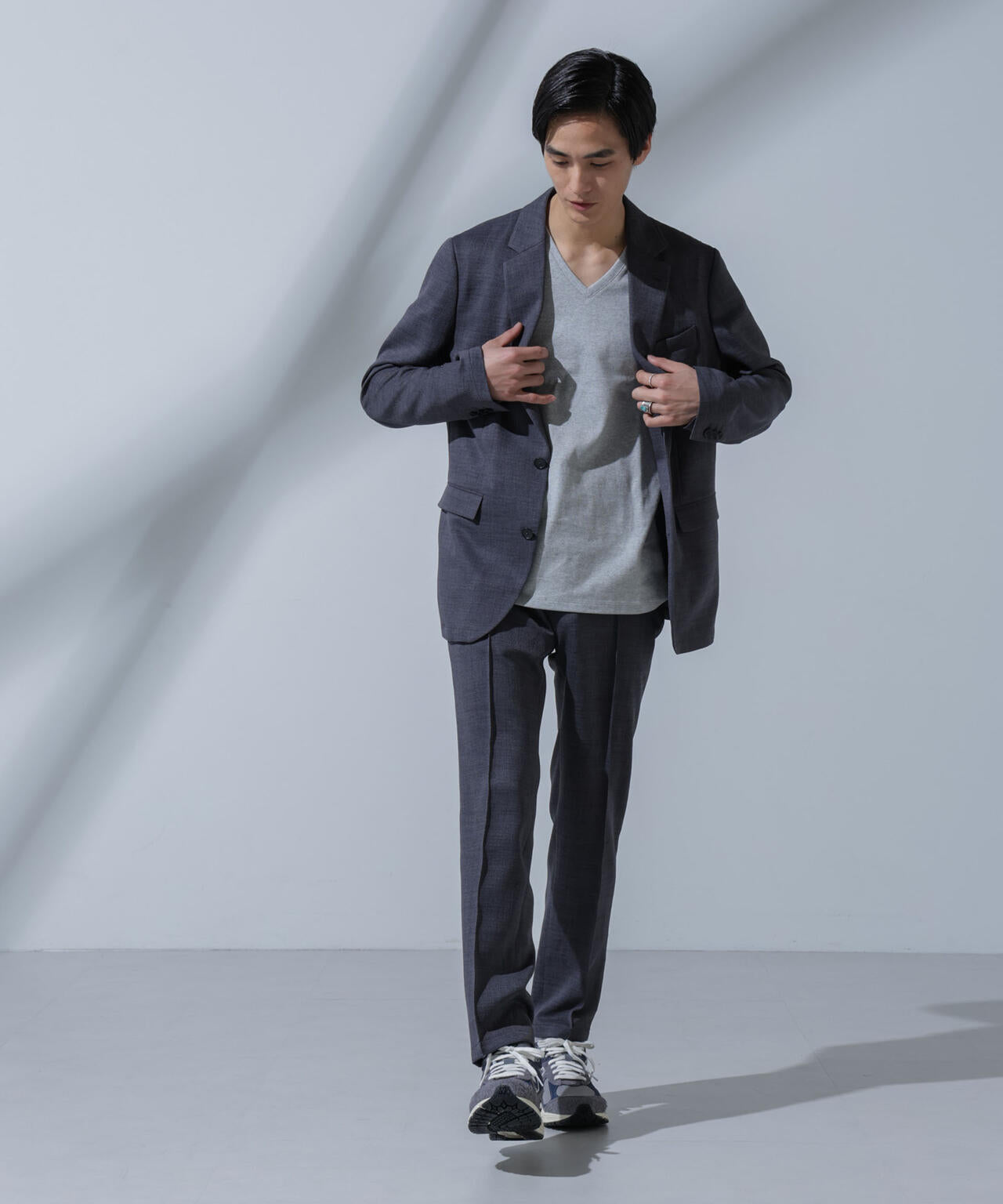 Anti Soaked(R) 汗染み防止 VネックTシャツ