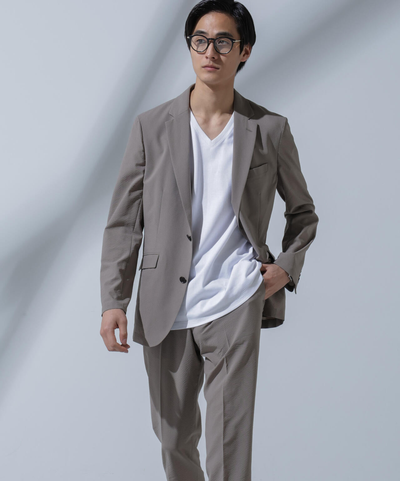 Anti Soaked(R) 汗染み防止 VネックTシャツ