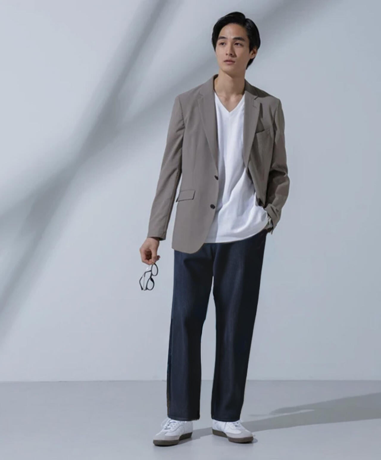 Anti Soaked(R) 汗染み防止 VネックTシャツ