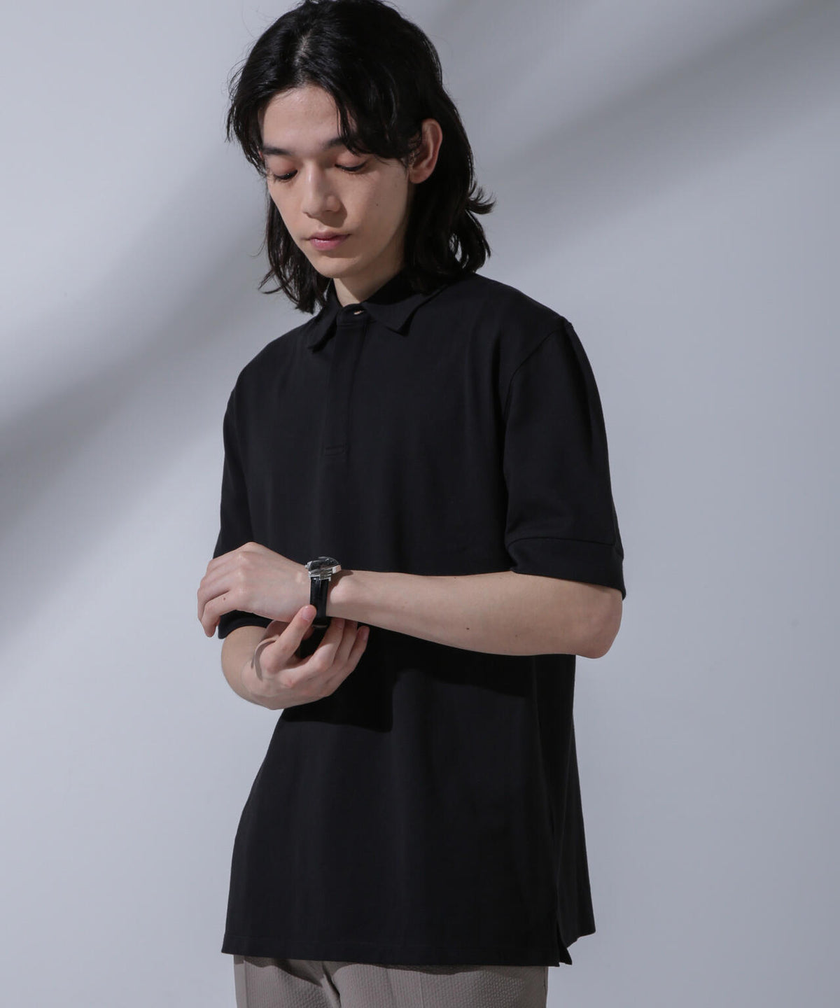 Anti Soaked(R) 汗染み防止 比翼ポロシャツ